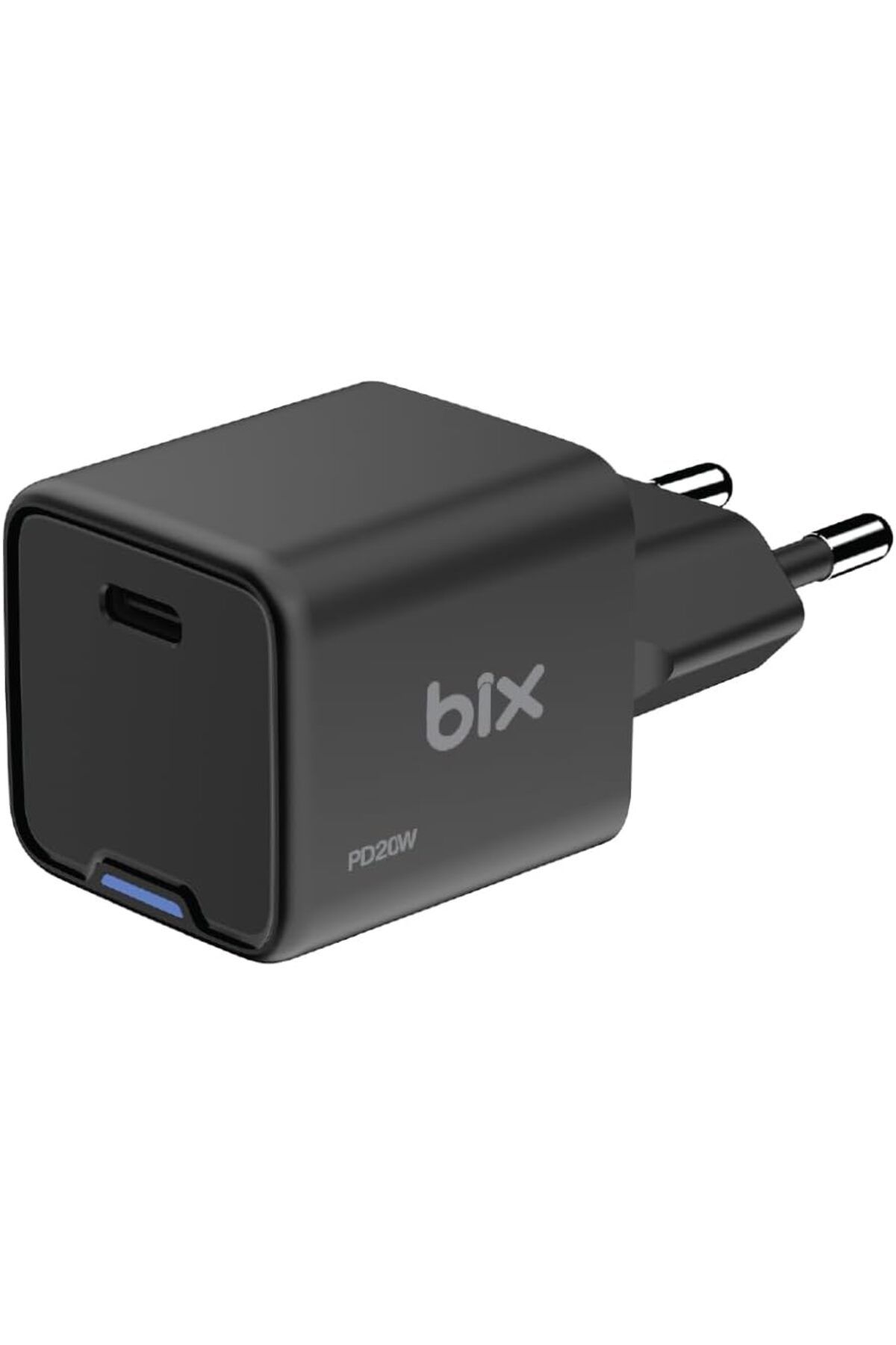 KDROĞLU plamystical BX1P20G GaN 20W Type-C PD Akım Korumalı ve LED Göstergeli Hızlı Şarj Cihazı (Siya