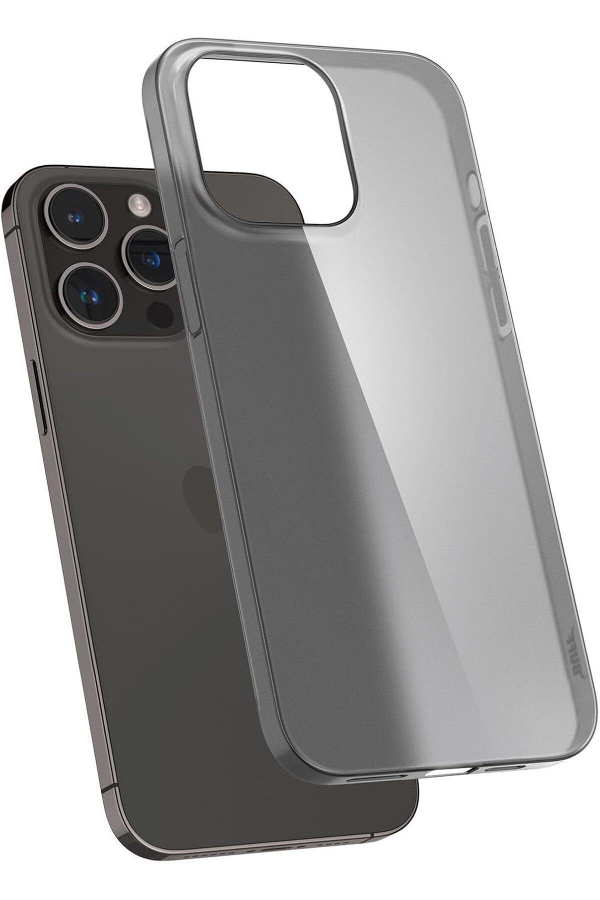 MEGOBİNE WHERE LABS iPhone 14 Pro Slimfy Uyumlu İnce Saydam Kılıf (Siyah) ZTML SYFT 1139610