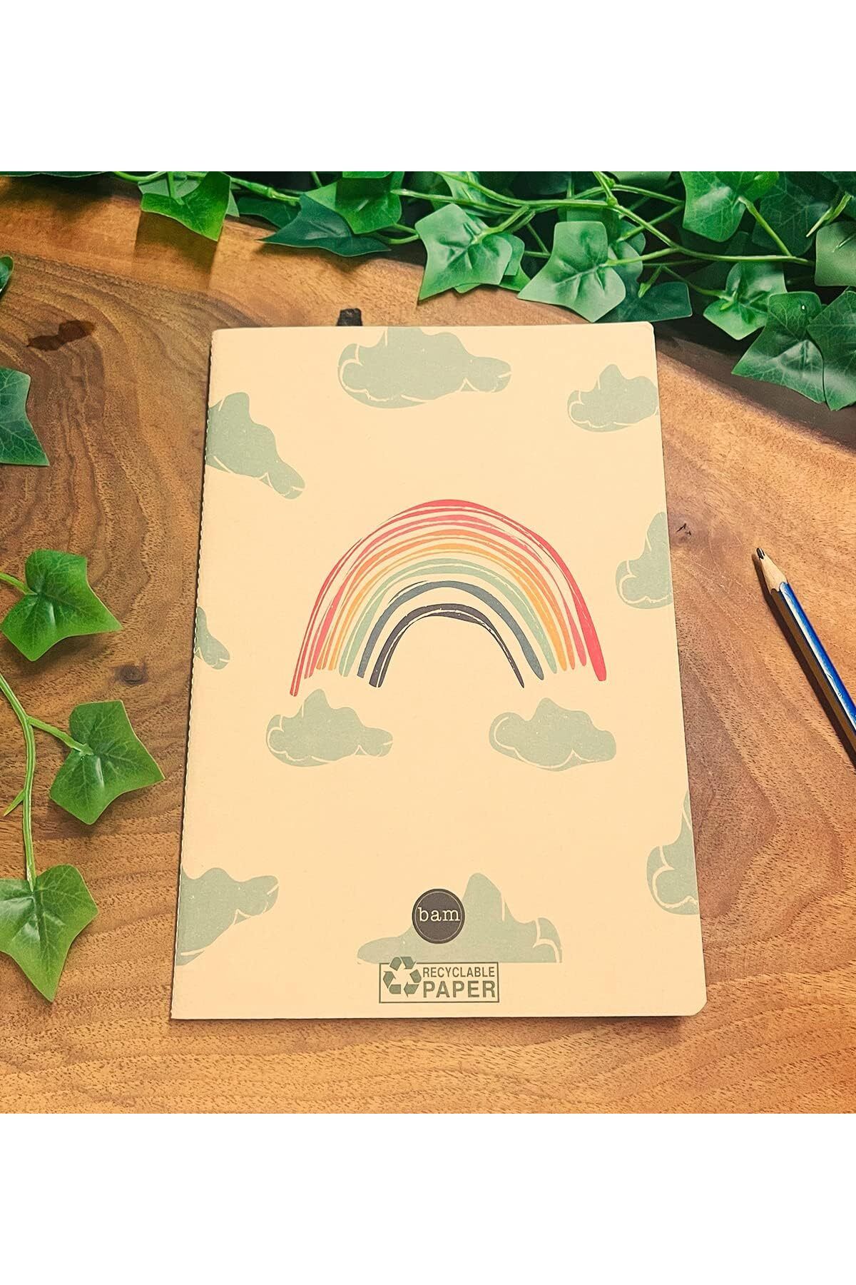 mazıdağı mazzıdağ Tasarımlı Geri Dönüşümlü Kraft Defter new store 1133631