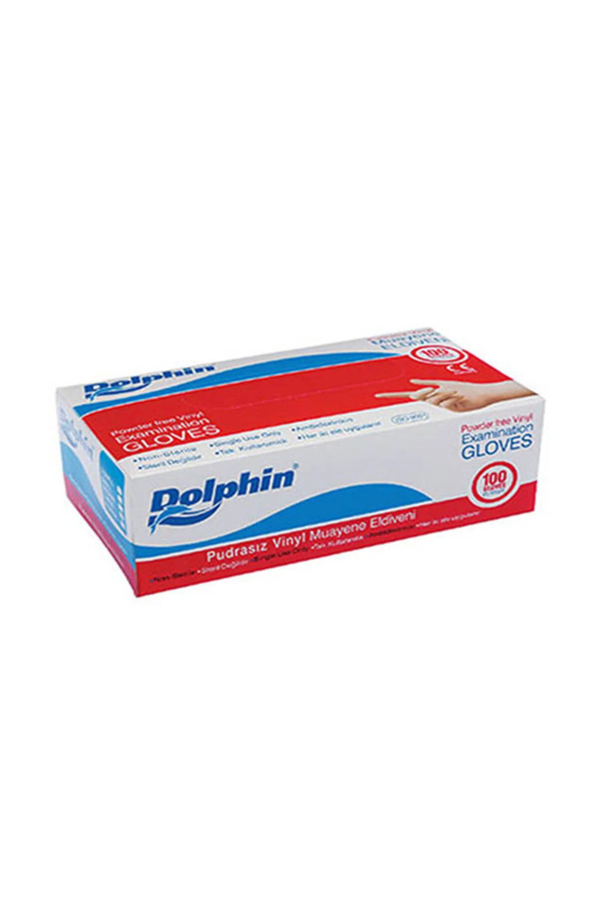 egeayazambalaj Vinil Eldiven Pudrasız - 100'lü Paket - S Beden