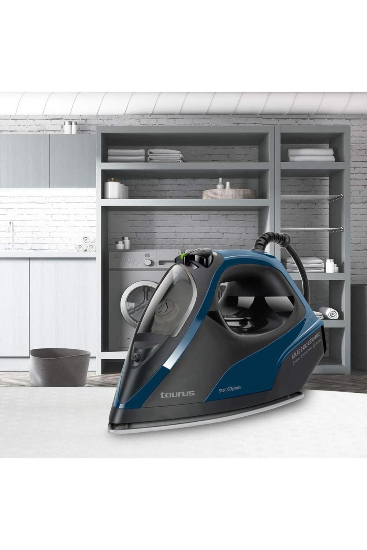 Taurus-Fier de calcat Taurus ATLAS 2400, 2400 W,jet aburi 150g/min,350ml, talpa Titan UltraGlide 3