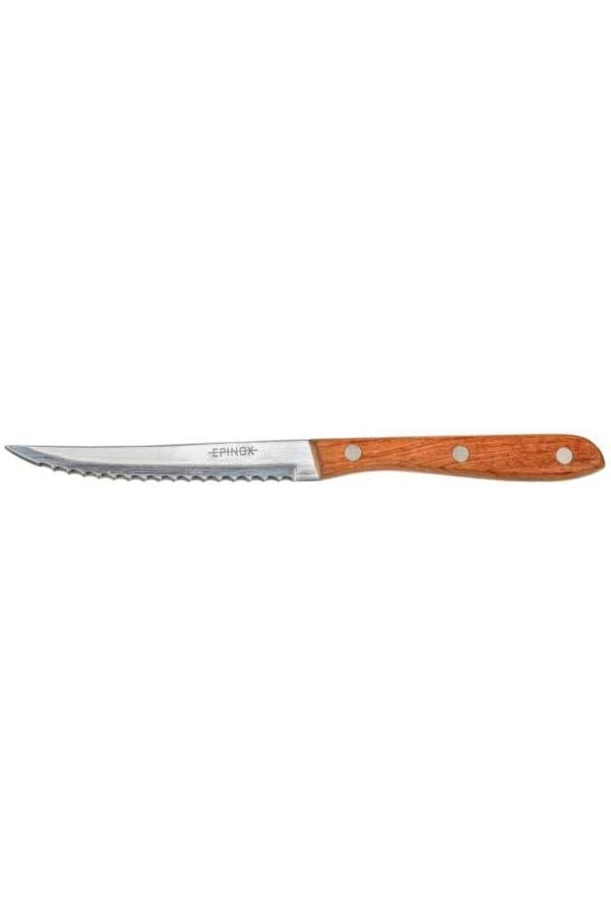 DERİK dsr Steak Bıçağı, Biftek Bıçağı, Ahşap Saplı Et Kesme Bıçağı hrn 1122015