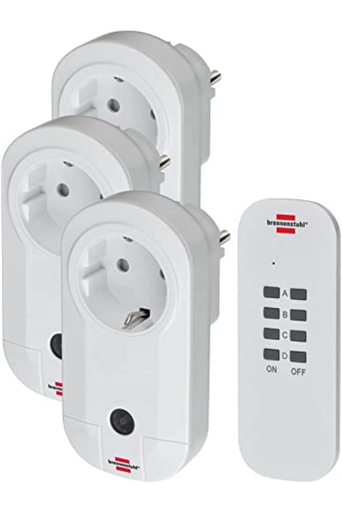STOREMAX ekn Comfort Line Uzaktan Kumandalı 3 Adet Tekli Priz nci mn 1133631
