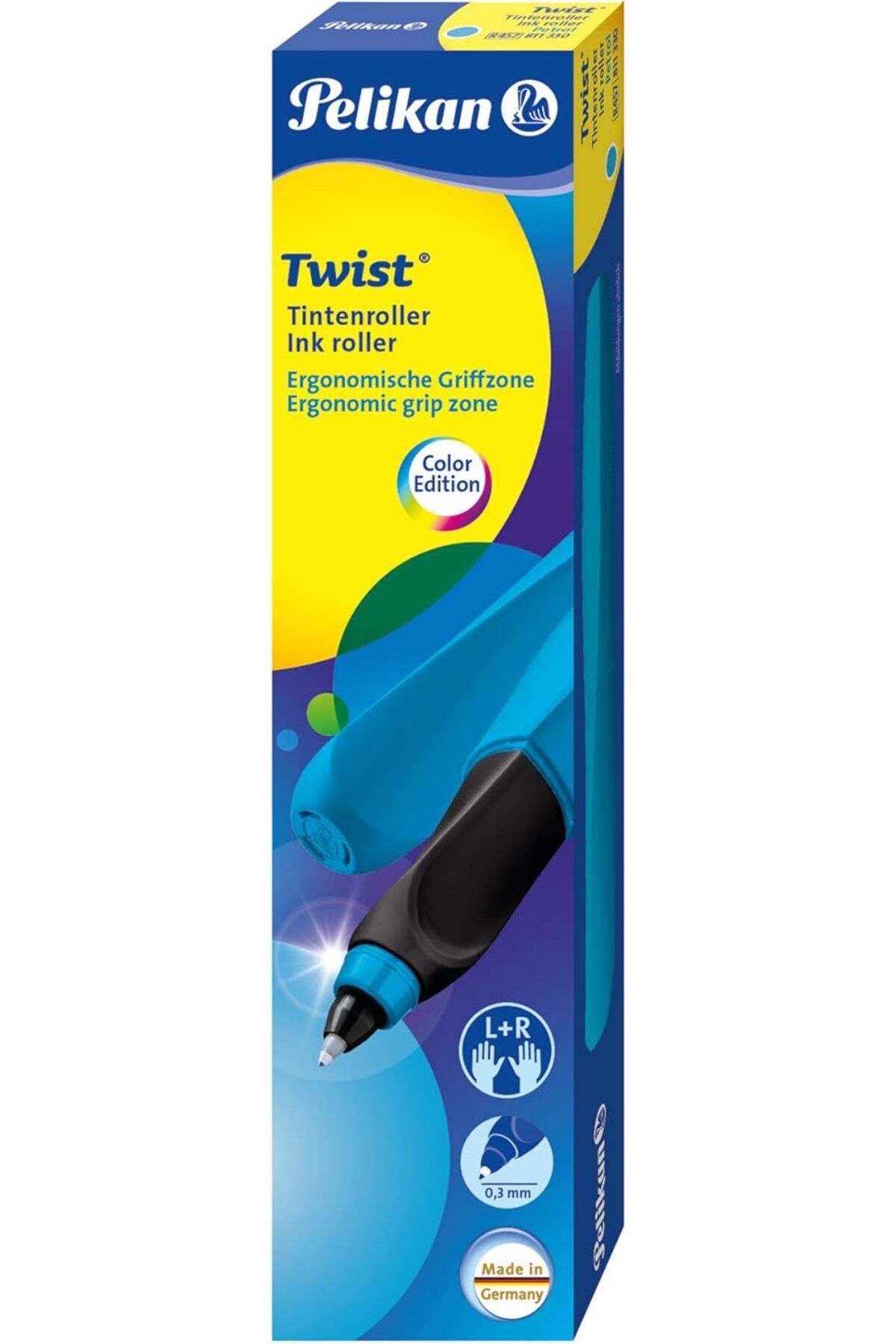 mazıdağı mazzıdağ Twist R457 Roller Kalem Petrol Mavi new store 1133631