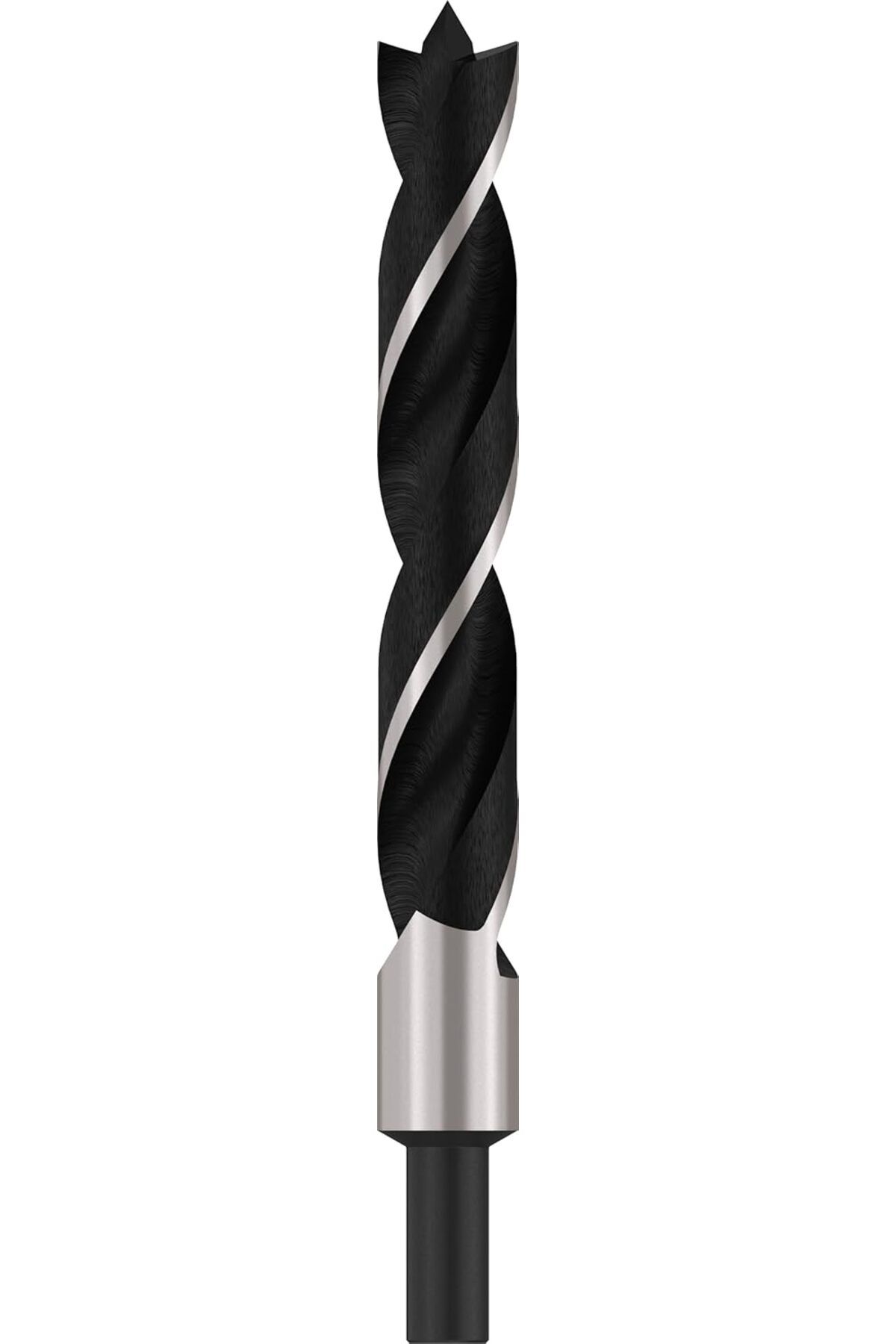 KDROĞLU plamystical Professional 1 x silindir şaftlı spiral ahşap matkap ucu (ahşap için, Ø 22 mm, şa