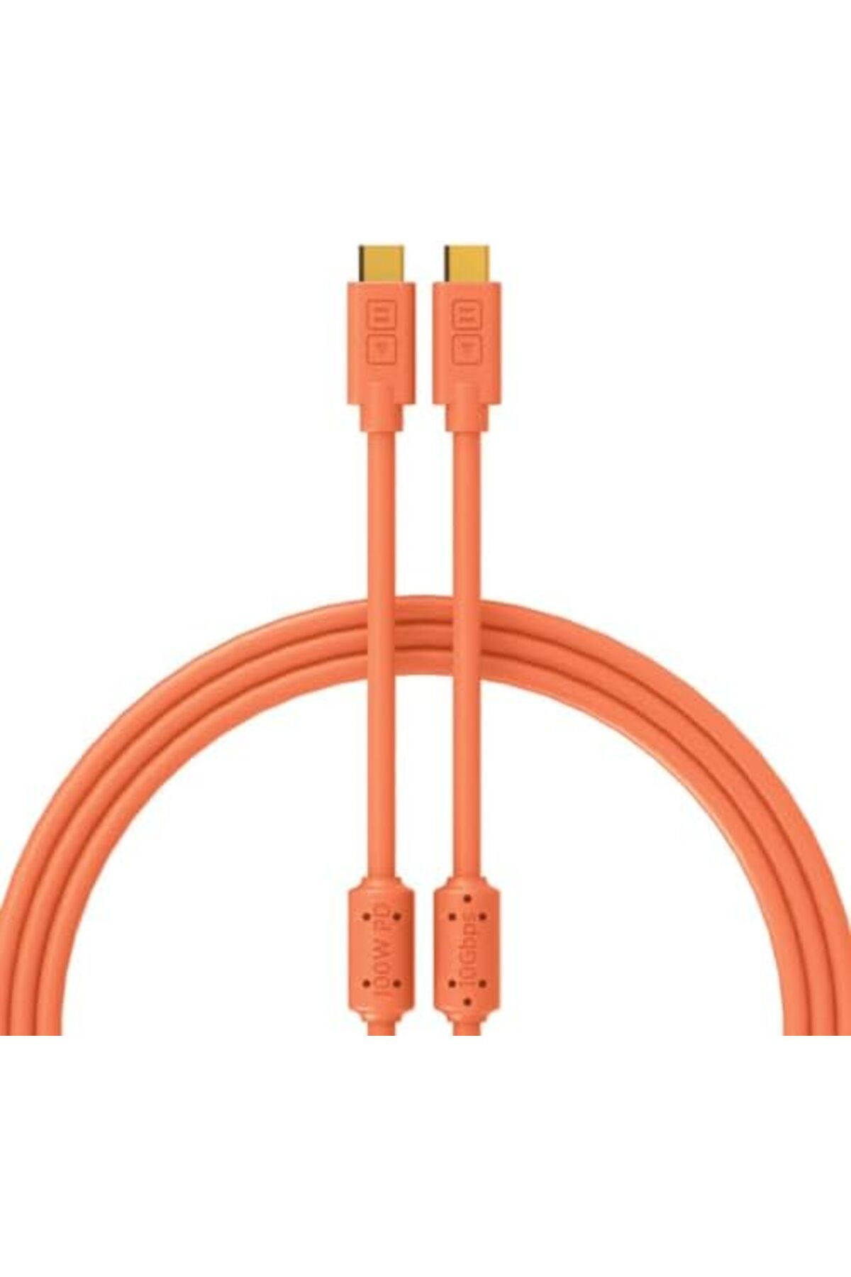 mazıdağı mazzıdağ TechTools Chroma Cables USB-C to C - 2mt | Neon Orange new store 1133631
