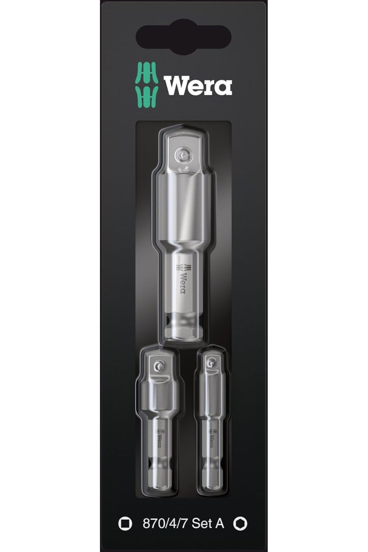 KDROĞLU plamystical Werkstatt 870/4/7 Set A SB, Alet Şaftları, Bağlantı Parçaları, 3 Parça, gri newin