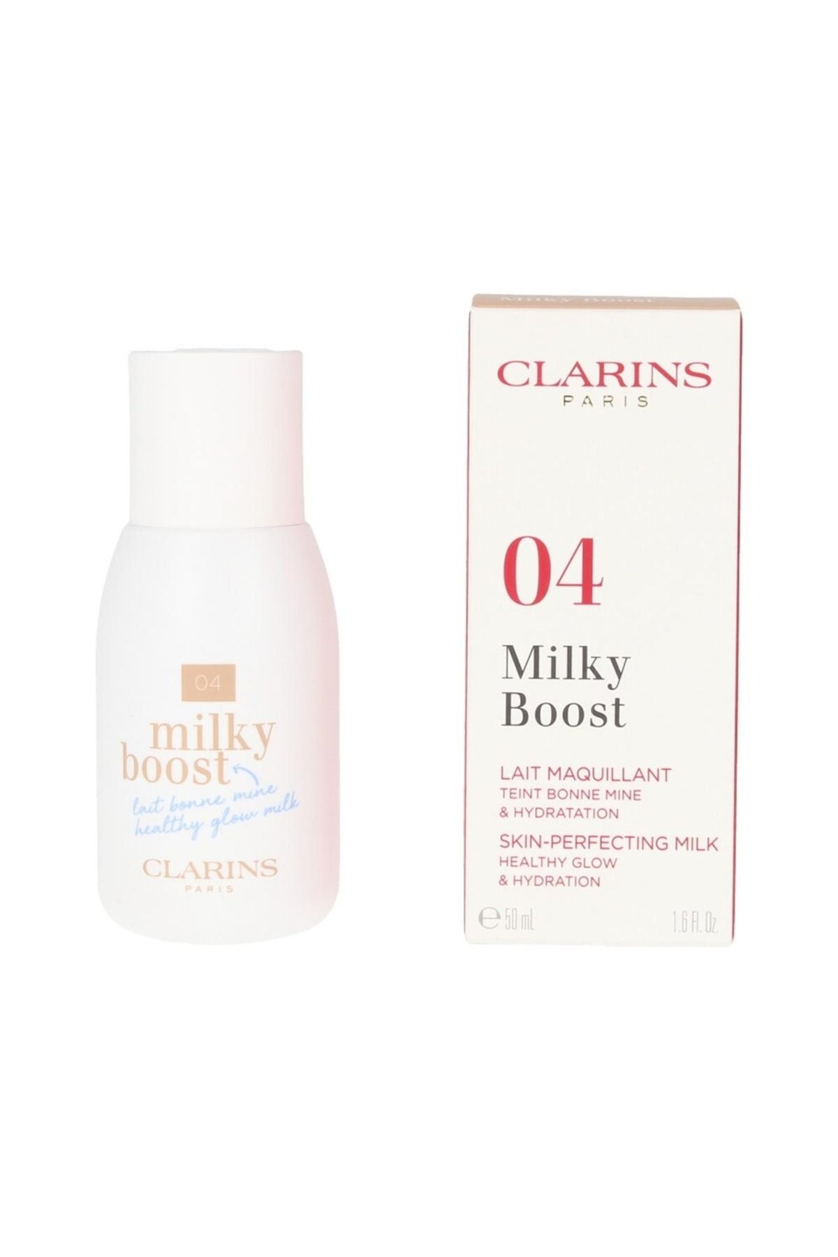 Clarins-Milky Boost Skin-Perfecting Milk Shade 04 Milky Auburn | 50ml 1