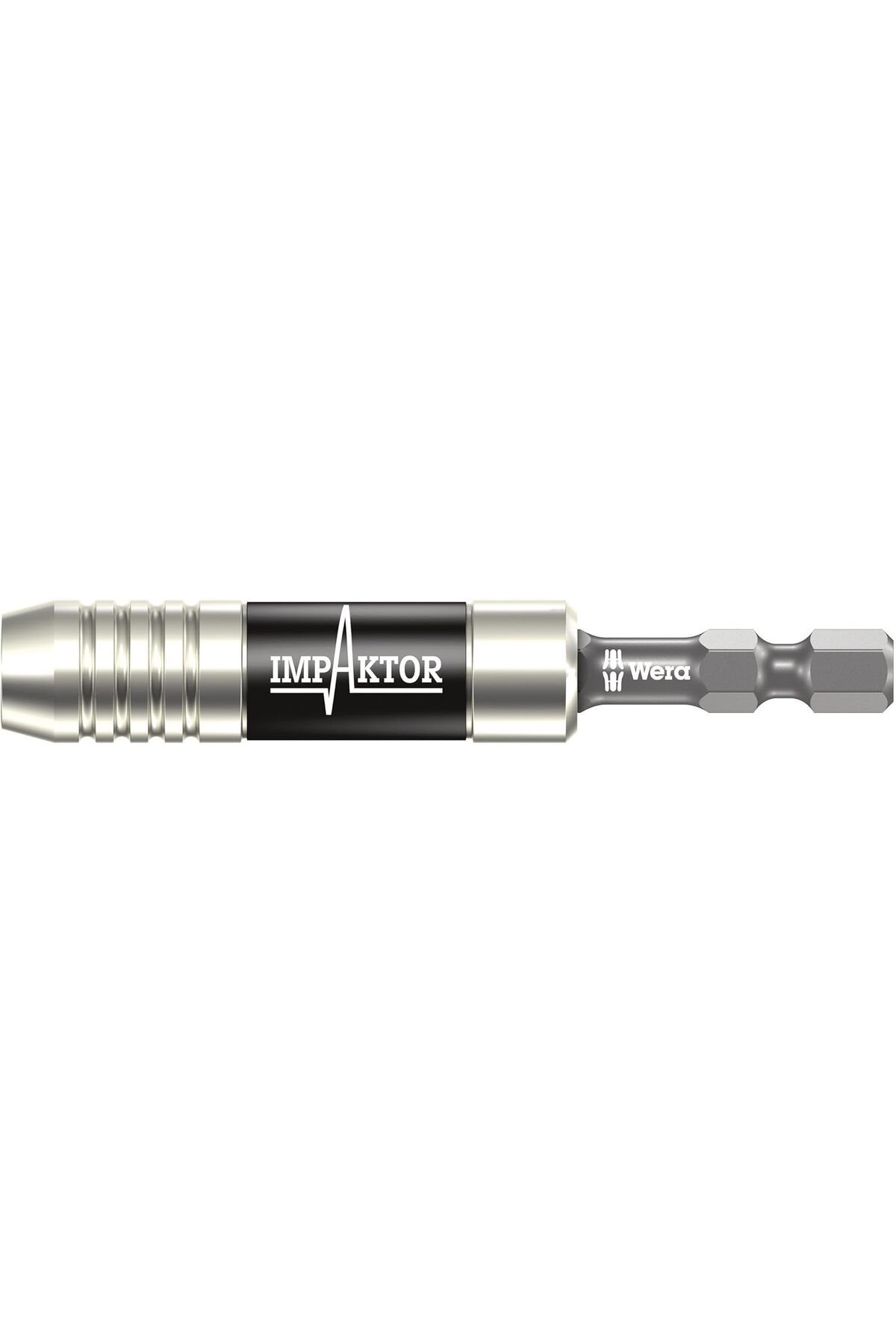 DERİK KADROĞLU 897/4 IMP Impaktor Tutucu, Yaylı Segmanlı ve Mıknatıslı, 1/4 inç x 75 mm, Wera 05057