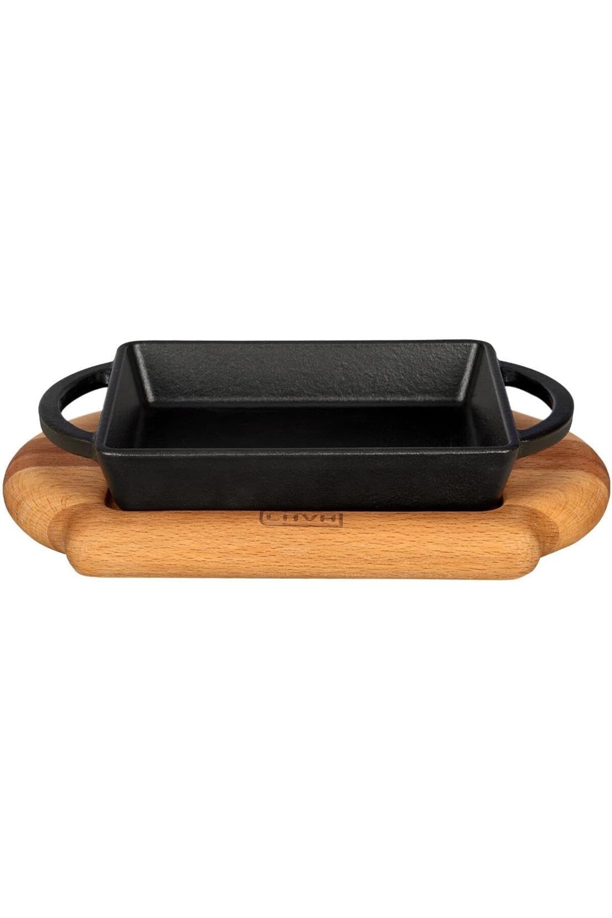 KDROĞLU KDROGLU Pişirme Kabı LV ECO P TV 1215 K4 Dikdörtgen Schale ve Holzplatter, Ölçüler 12 x 15 cm,