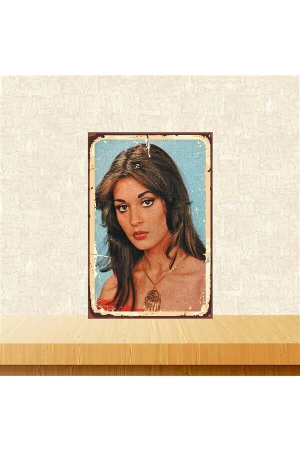 TAKIFİX Necla Nazır 20-30 Cm Retro Ahşap Poster
