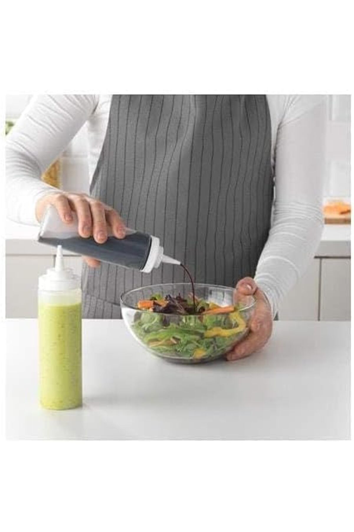 mazıdağı mazzıdağ GRILLTIDER Sıkma şişesi, 2'li Paket [Plastik/şeffaf] new store 1133631