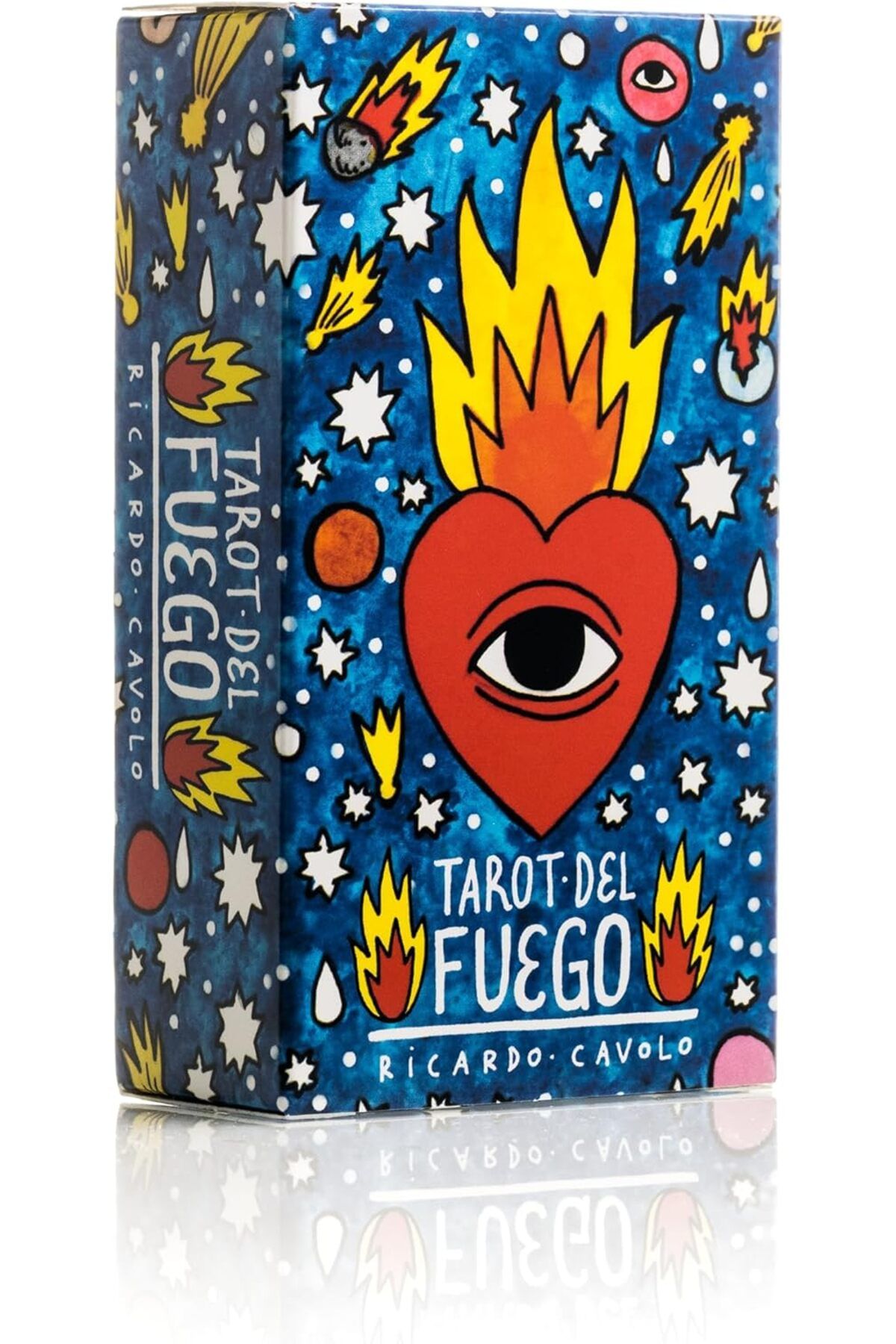 KDROĞLU plamystical Tarot del Fuego by Ricardo Cavolo, Tarot Kartları newing 1139529