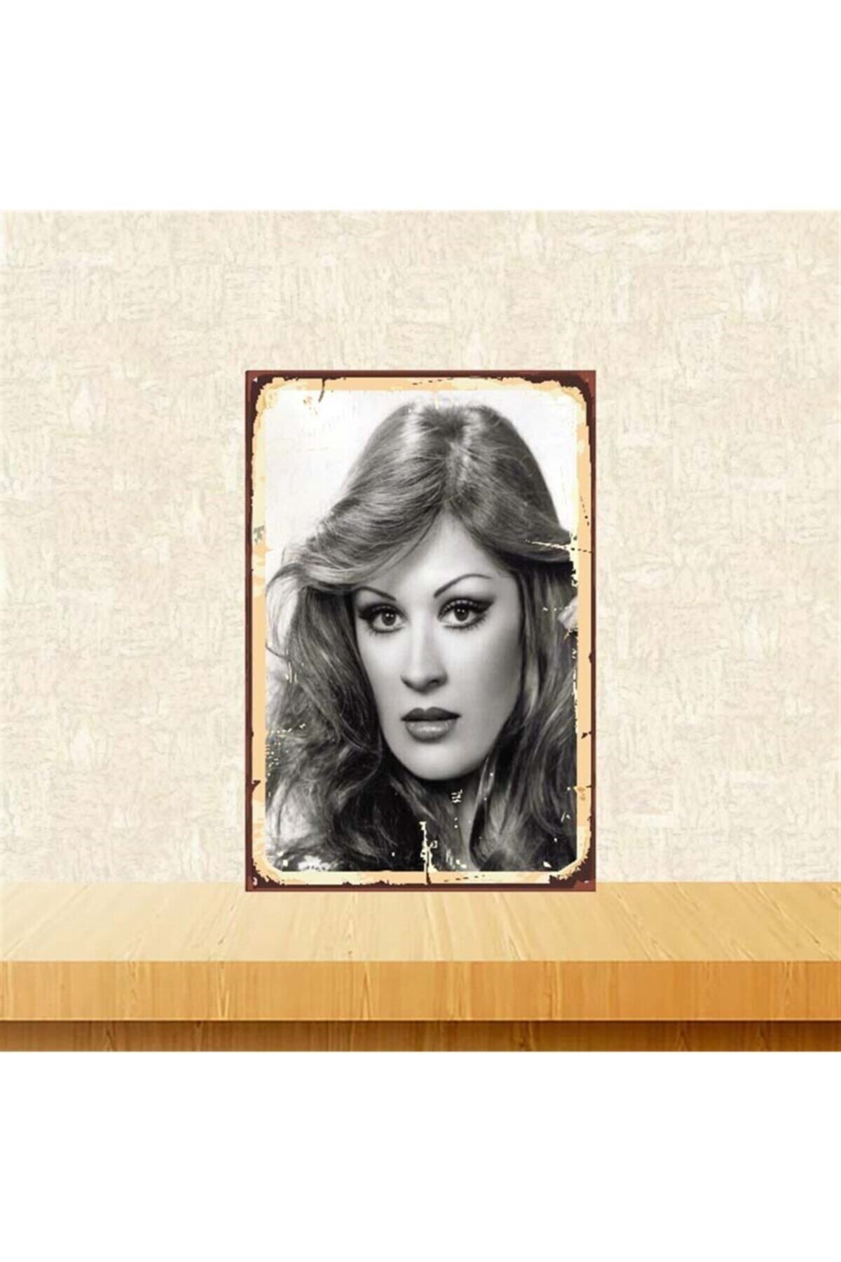 TAKIFİX 20x30cm Retro Ahşap Poster