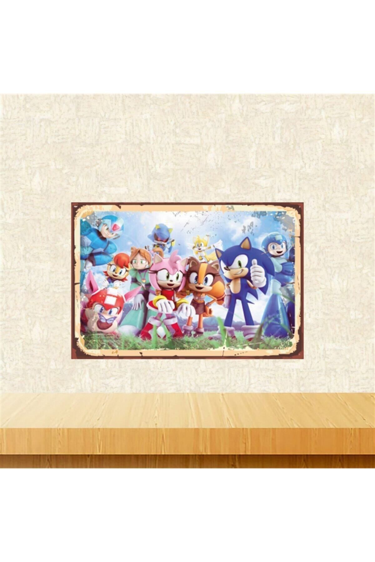 TAKIFİX Retro Ahşap Tablo
