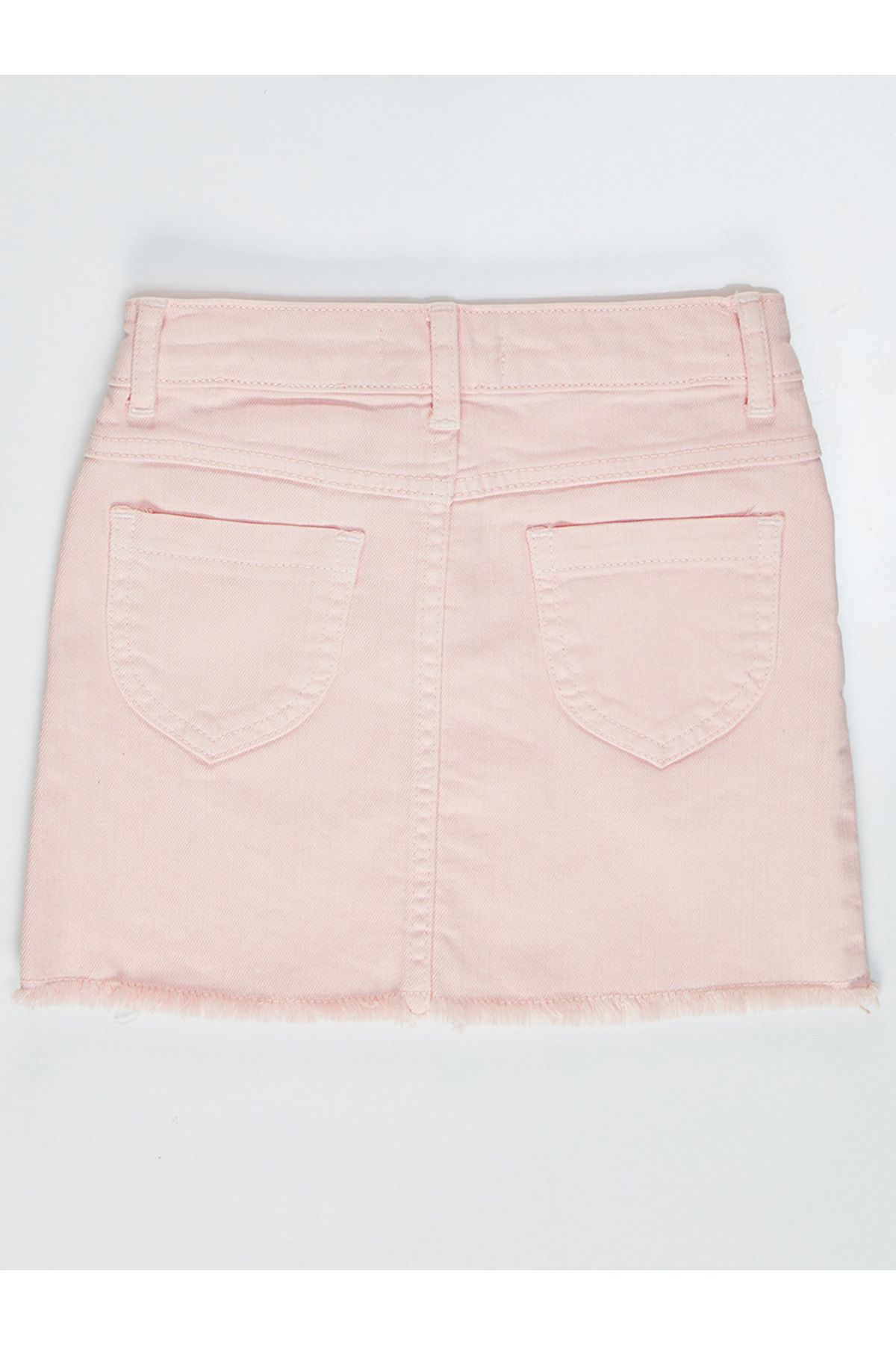 Denokids-Rosafarbener Jeans-Minirock für Mädchen 4