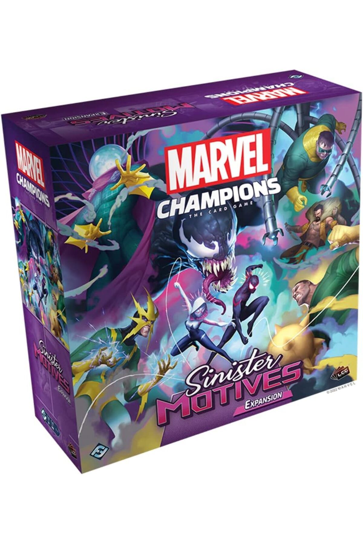 MEGOBİNE WHERE Flight Games | Marvel Champions: Sinister Motives Expansion | Kart Oyunu | 14 Yaş | 1-4 Oyunc