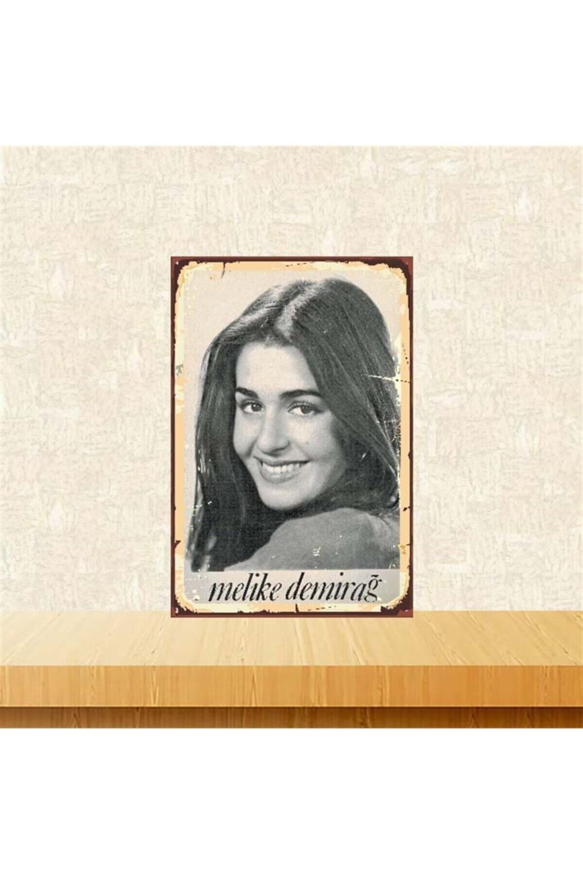 TAKIFİX Melike Demirağ Retro Ahşap Poster 20-30 cm Tkfx3856