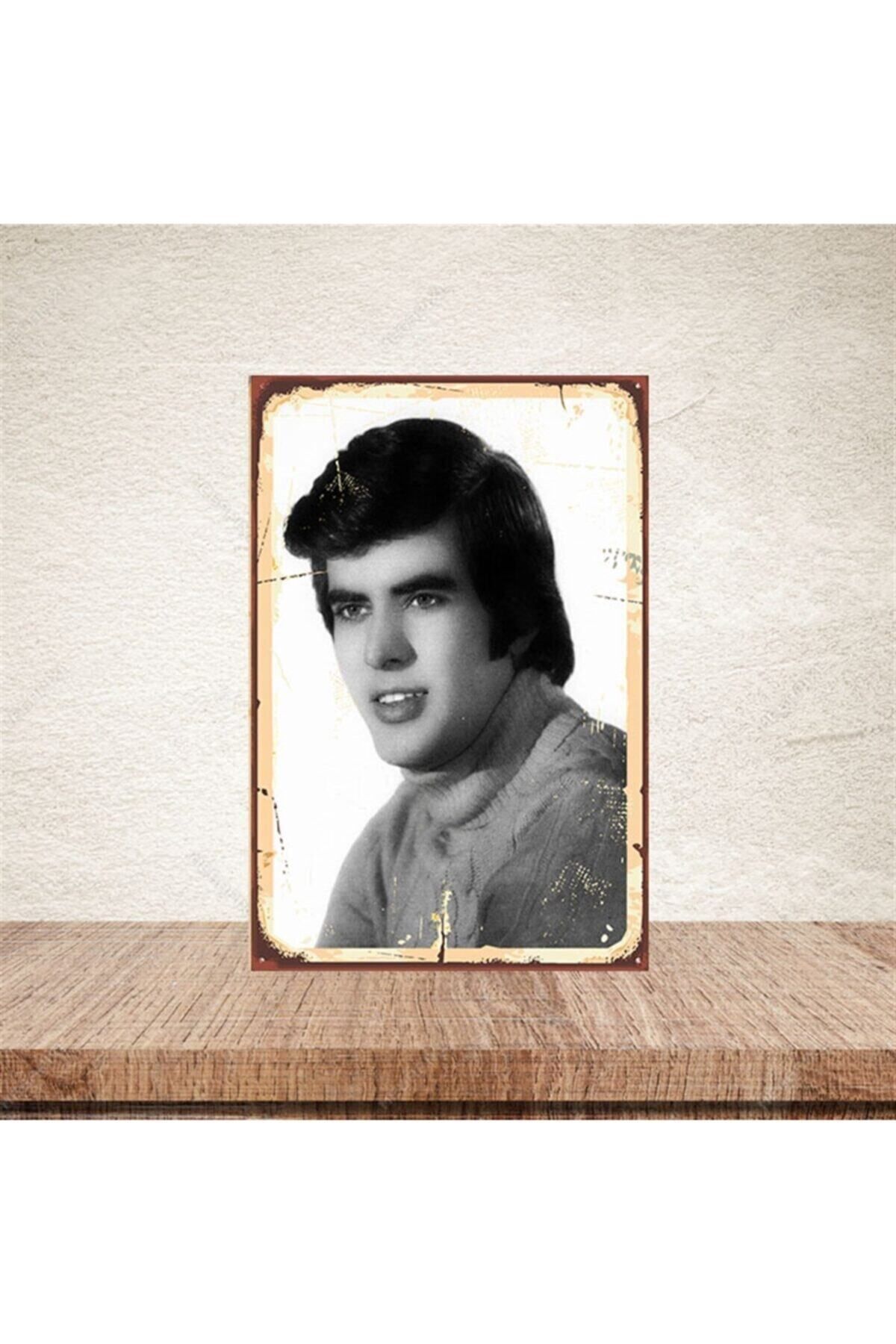 TAKIFİX Tarık Akan Retro Ahşap Poster 20x30 cm