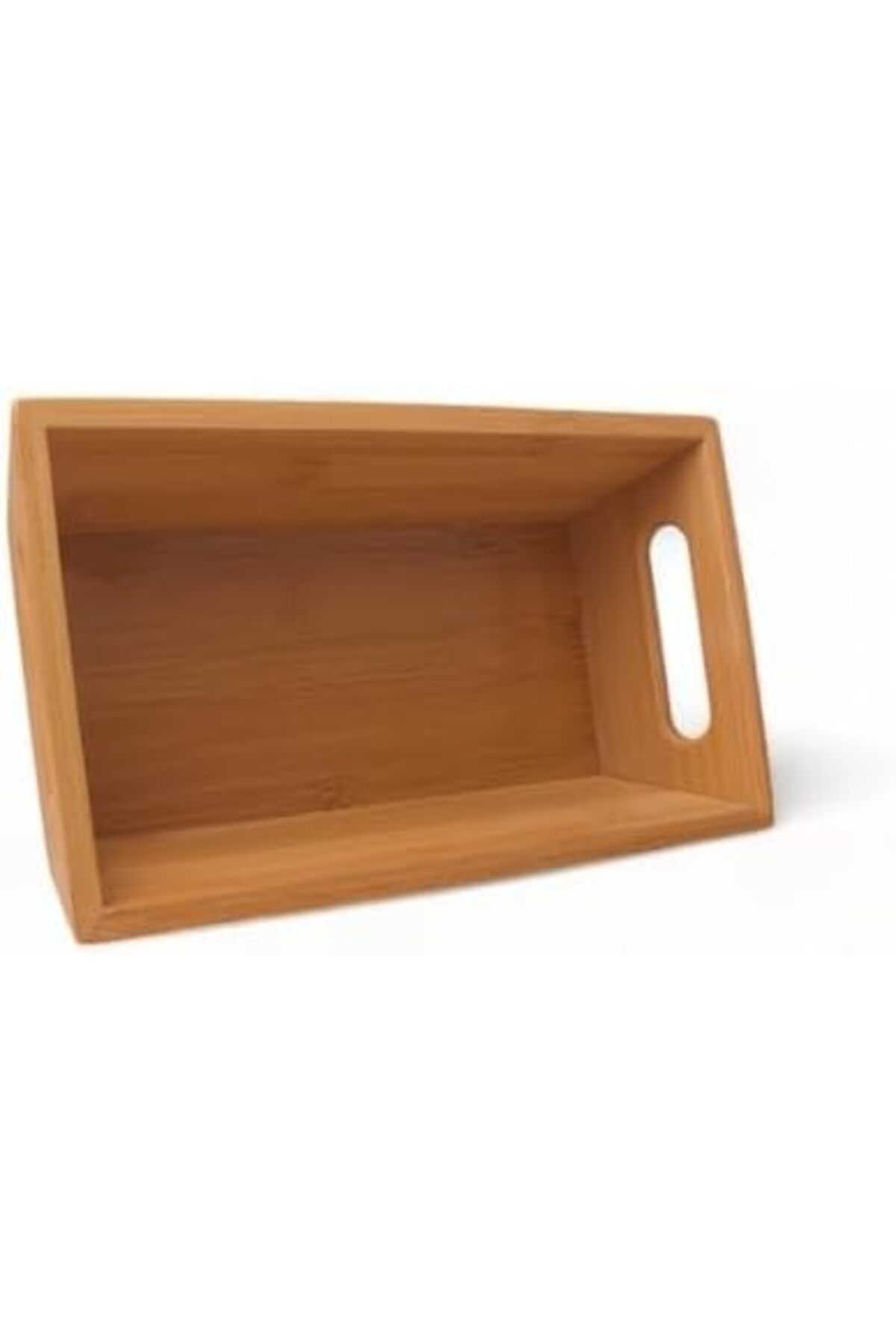 ÇAĞUR Deconox Bambu Ekmek Sepeti 23x13x7cm, Bambu Ekmeklik, Bambu Ekmek Sunumluk