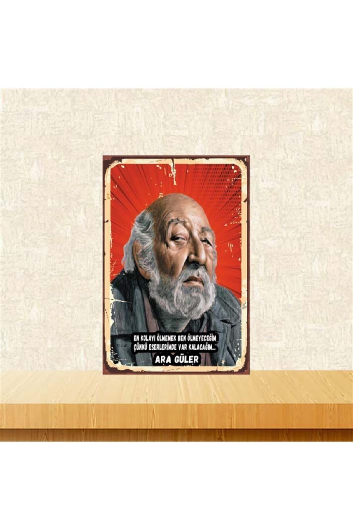 TAKIFİX Ara Güler 20-30 cm Retro Ahşap Poster Tkfx4114