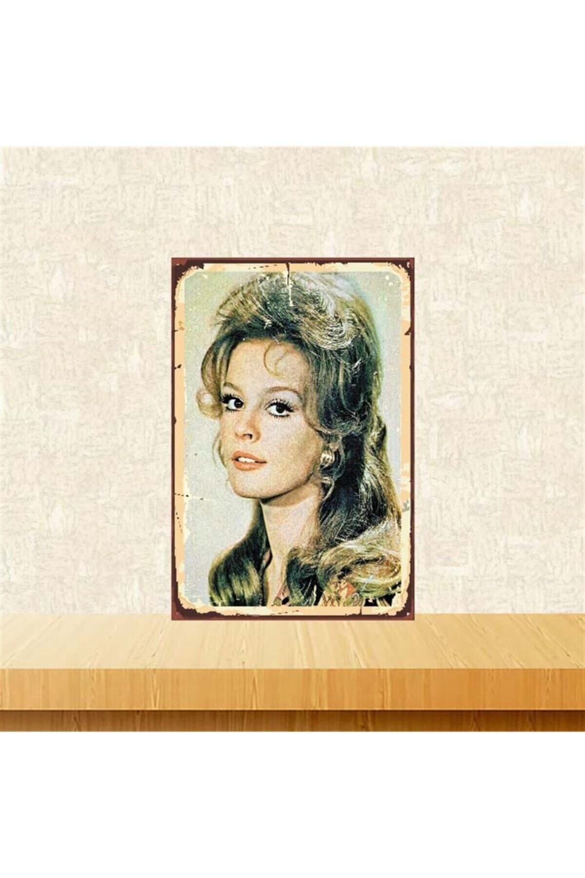 TAKIFİX Hülya Koçyiğit 20-30 cm Retro Ahşap Poster Tkfx3817