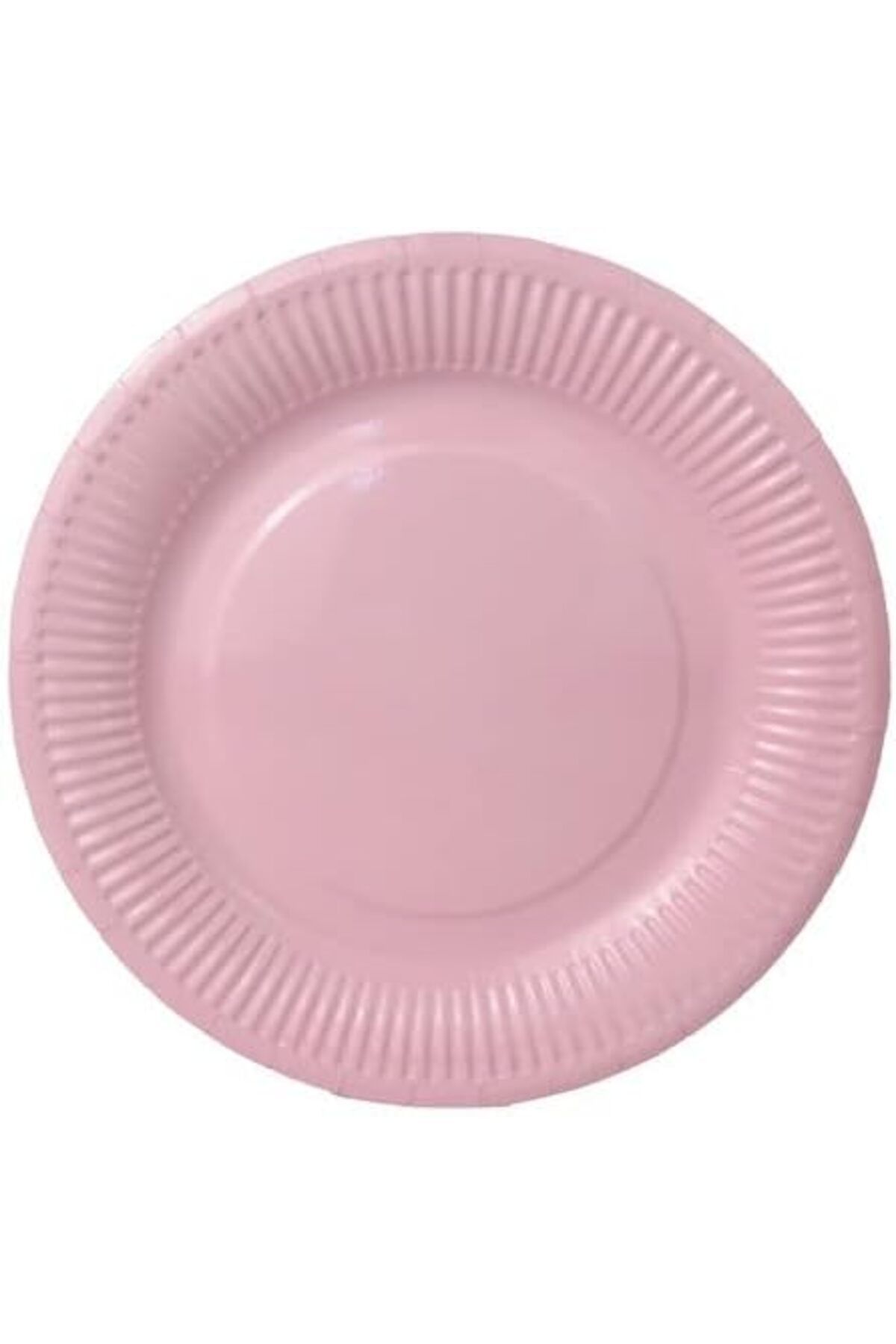 KDROĞLU - Pembe Macaron Karton Tabak 8 Adet newing 1139529