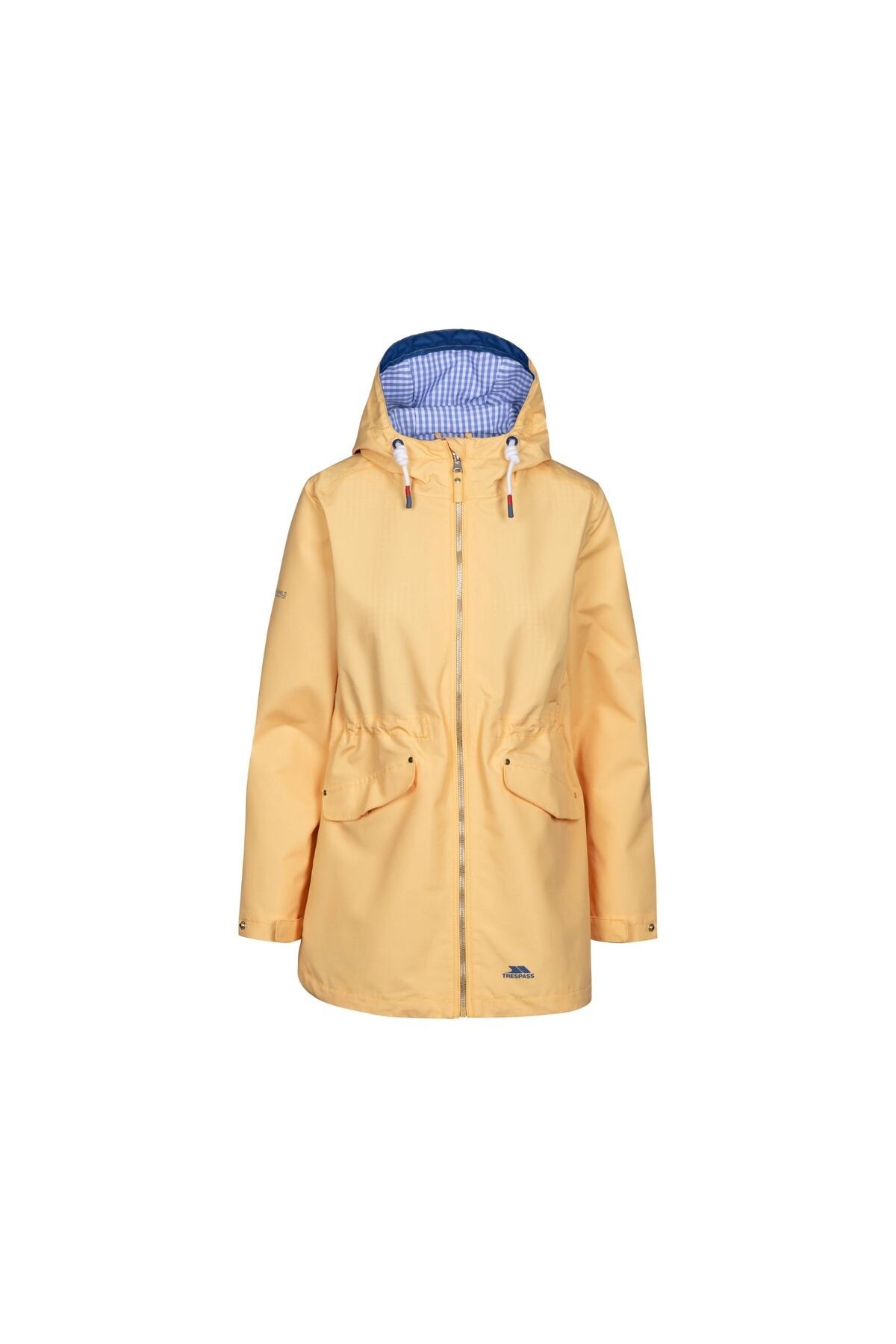 ترسپس کاپشن زنانه مخصوص فضای باز زرد رنگ مدل Finch-Fe Rainwear Tp50