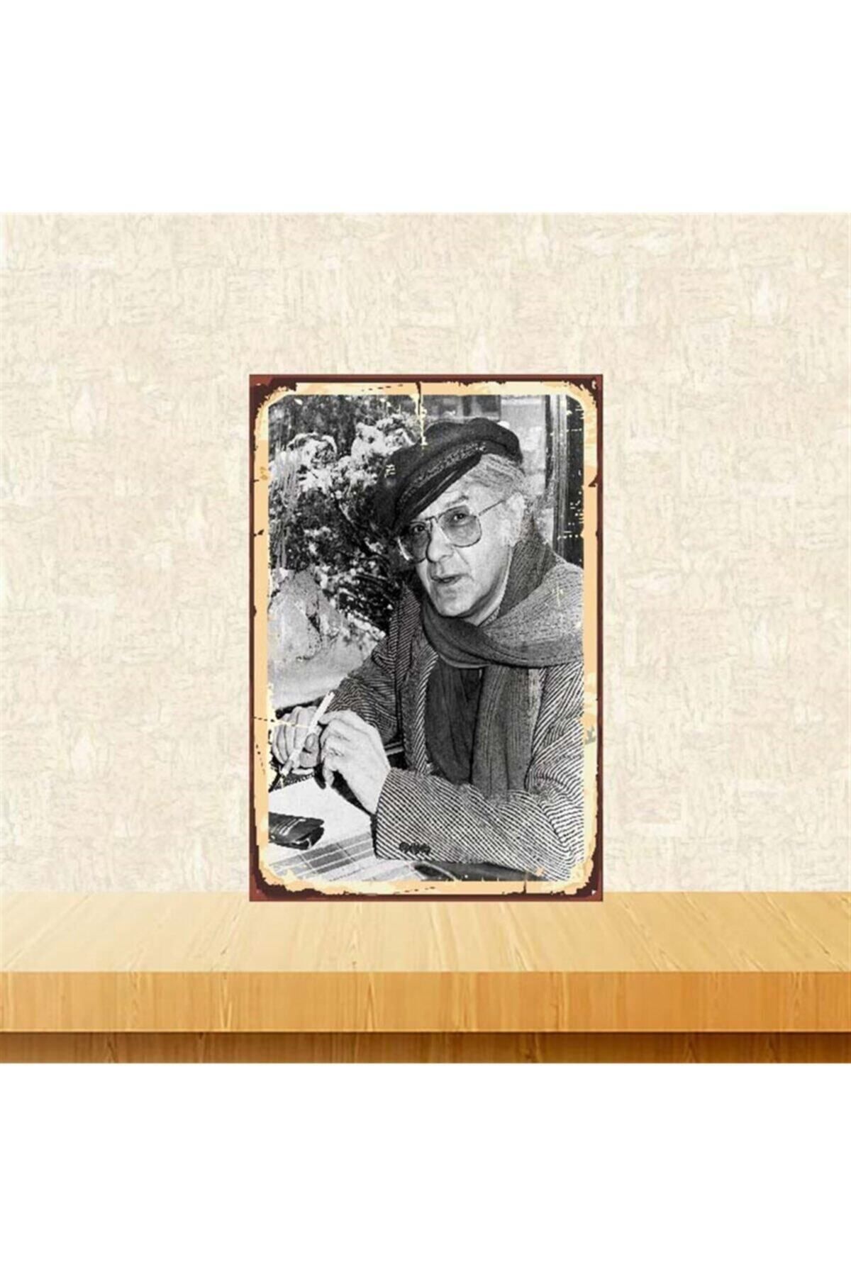 TAKIFİX Atilla Ilhan Retro Ahşap Poster 20-30 cm Tkfx3706