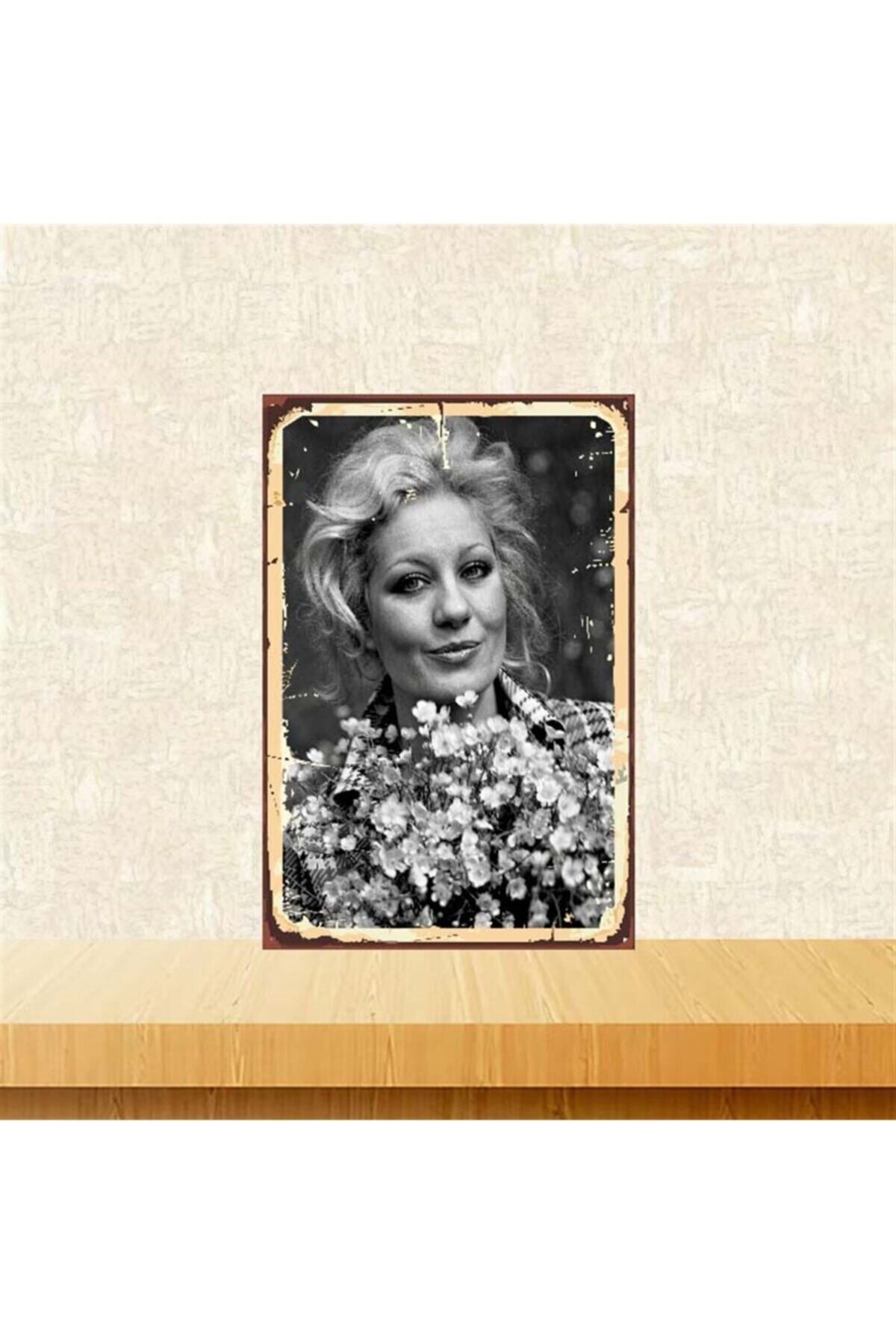 TAKIFİX Emel Sayın 20-30 cm Retro Ahşap Poster Tkfx3718