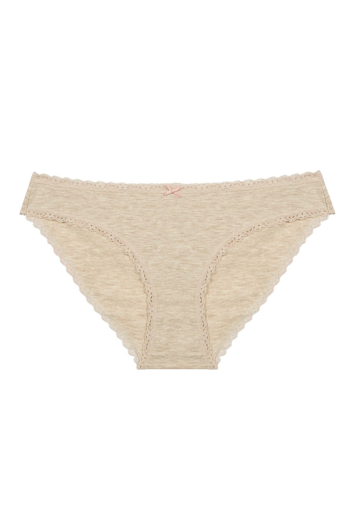 Penti-Daily Lace 3-Pack Cotton Beige Slip Panties 3