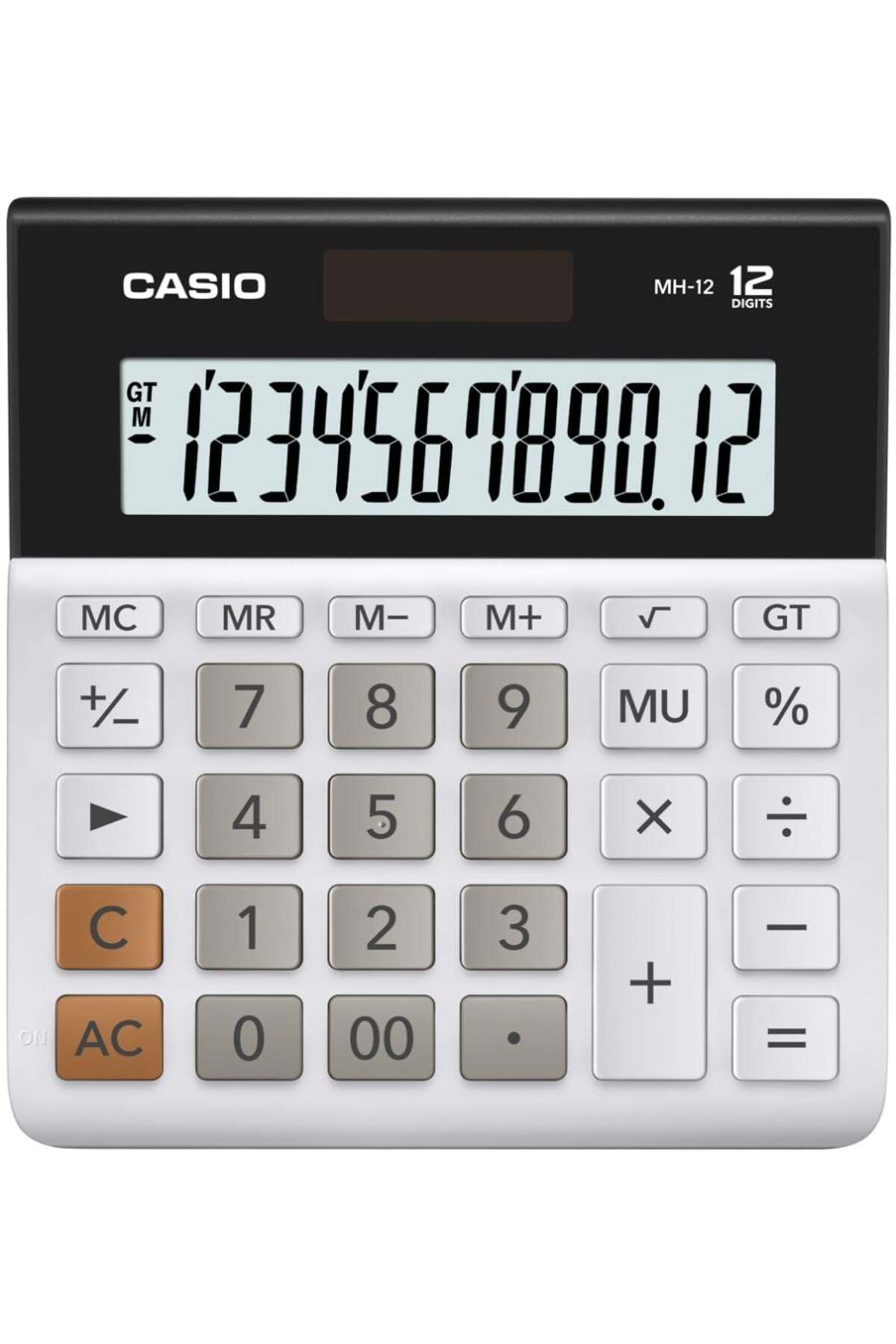 Casio MH-12-WE-W-DP Hesap Makinesi Desktop
