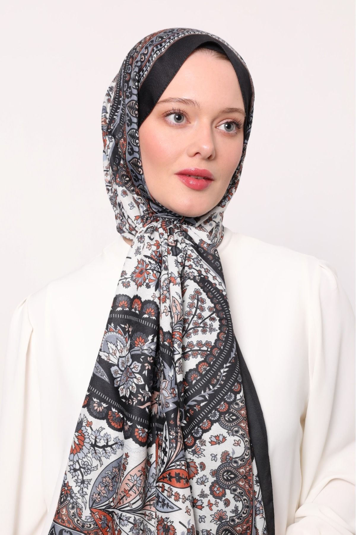 Bonjela DİGİTAL SOFT ETNİK DESEN SAL