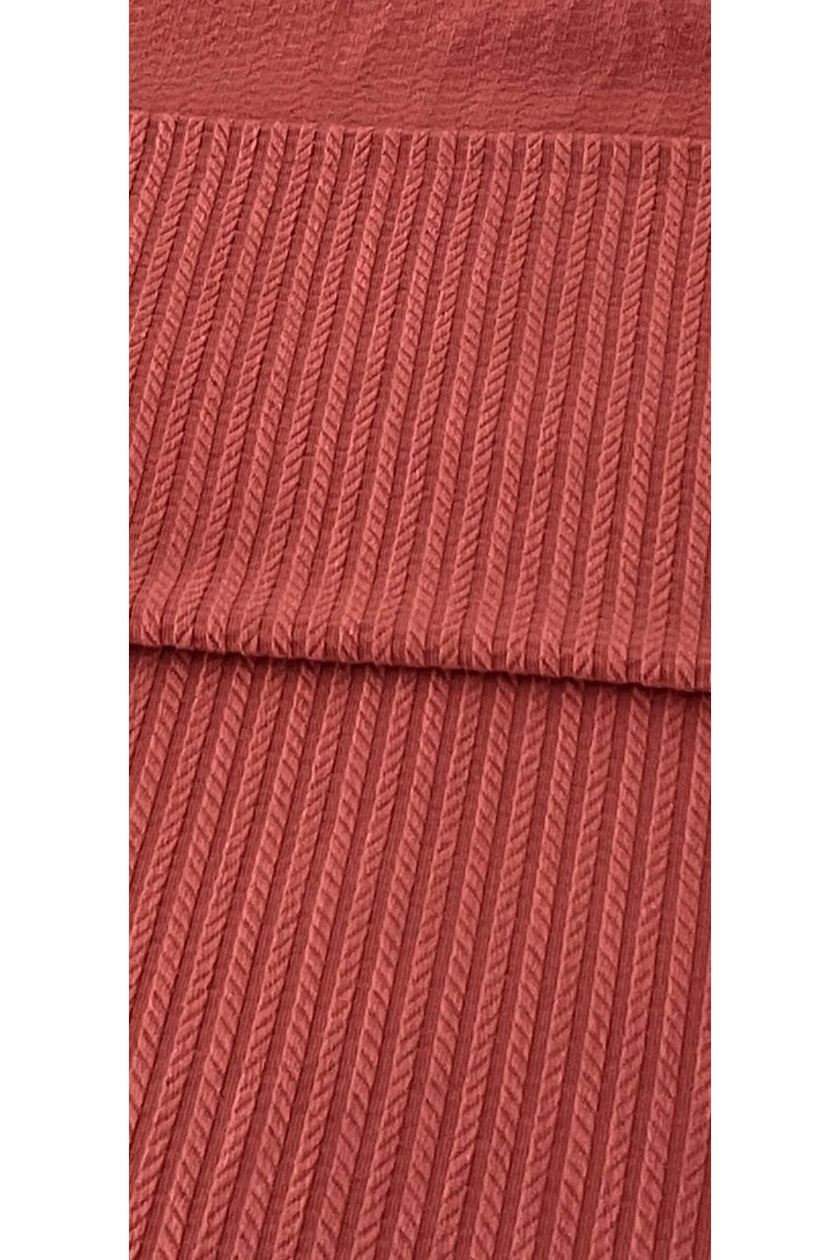 Zeren Home-Hair Braid Model Double Cotton Pique Tile 220 X 220 cm 2