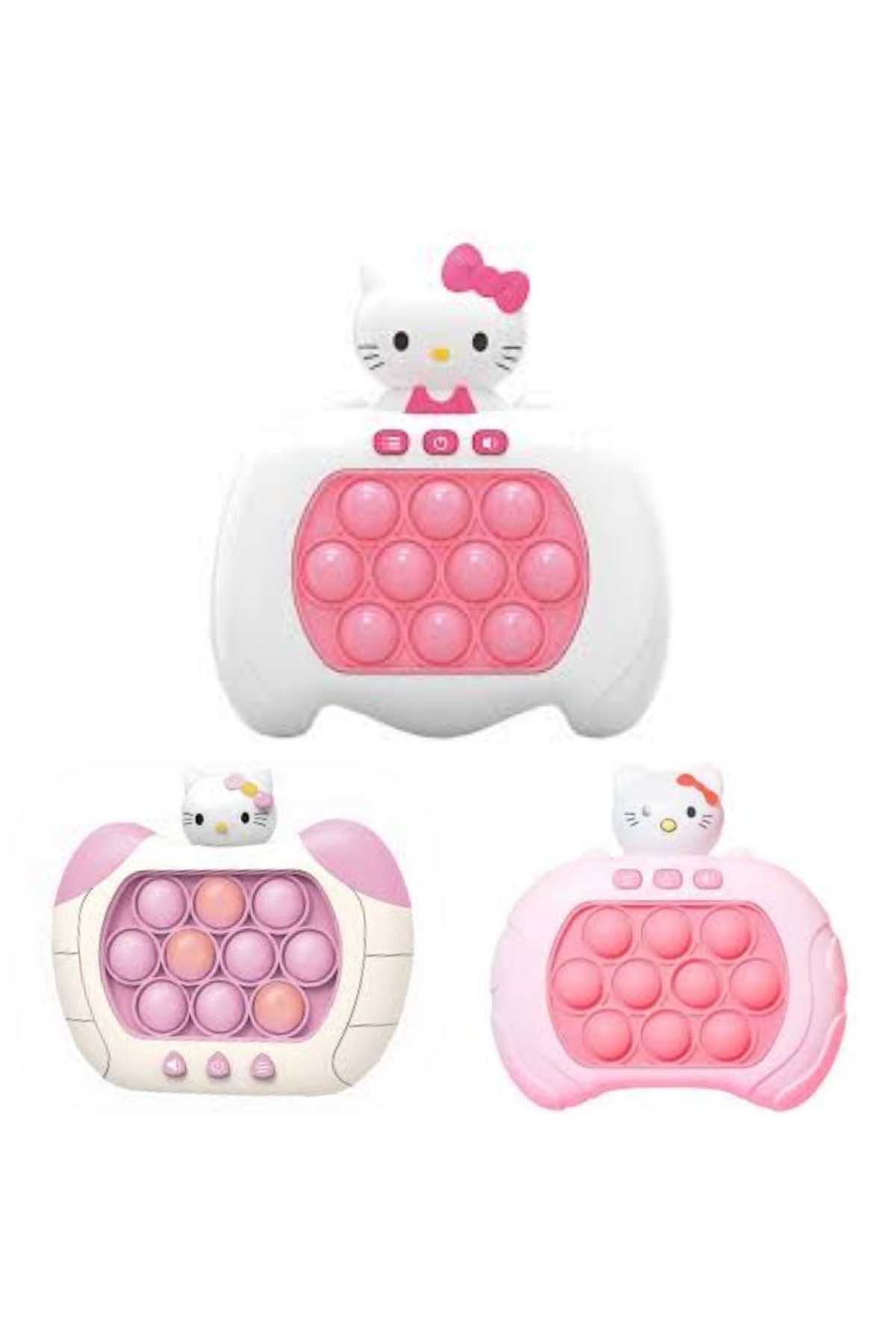 admay (1 ADET)electronic Sensory Fidget Hello Kittypop-ıt Fidget Toy ...