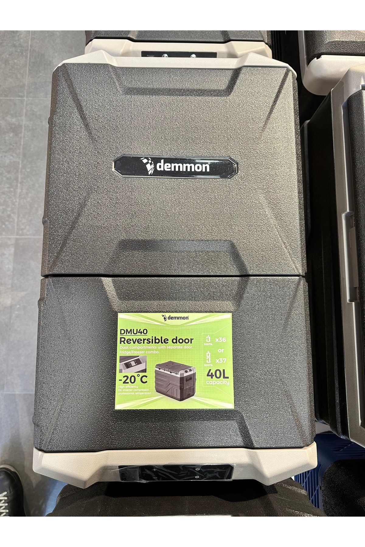 DEMMON 40 LT ÇİFT KAPAK YENİ NESİL BUZ DOLABI