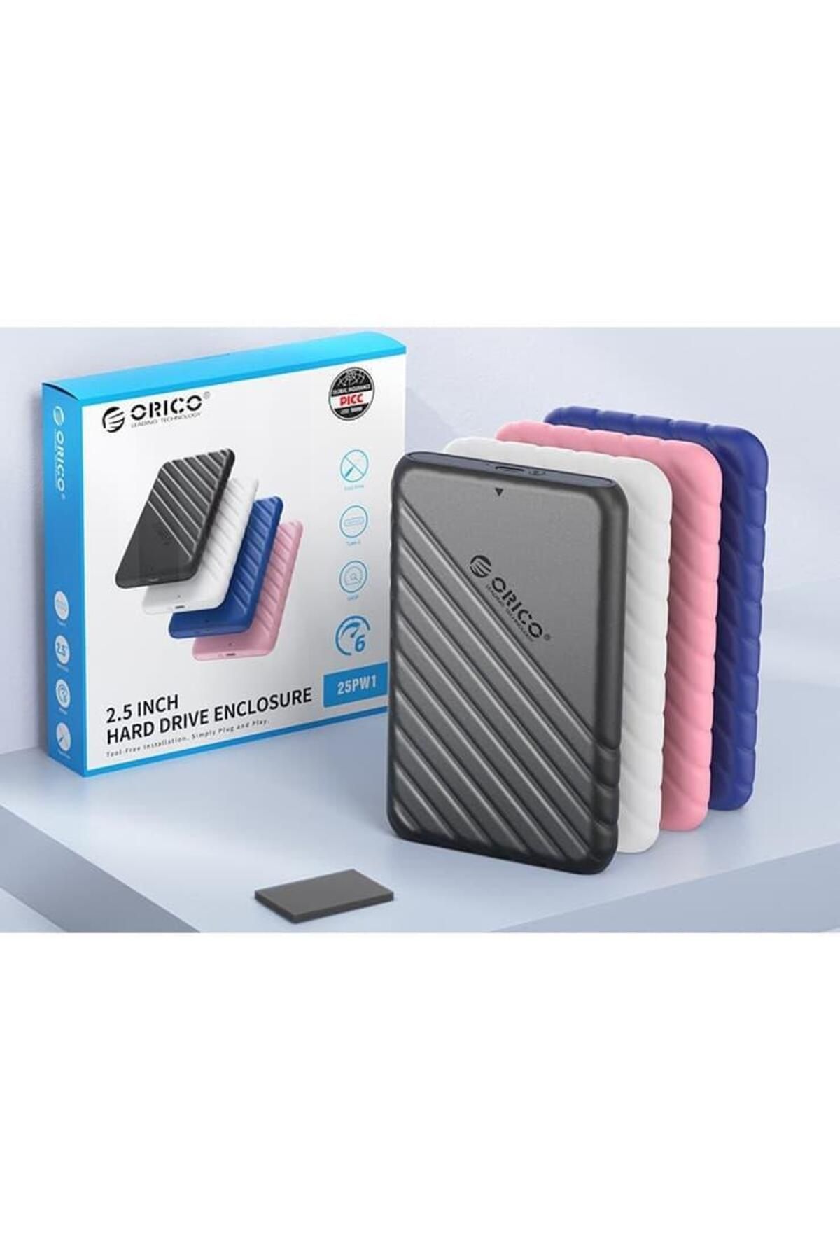 Orico-Rack Orico 25PW1-U3 USB 3.0 2.5 (Negru) 6