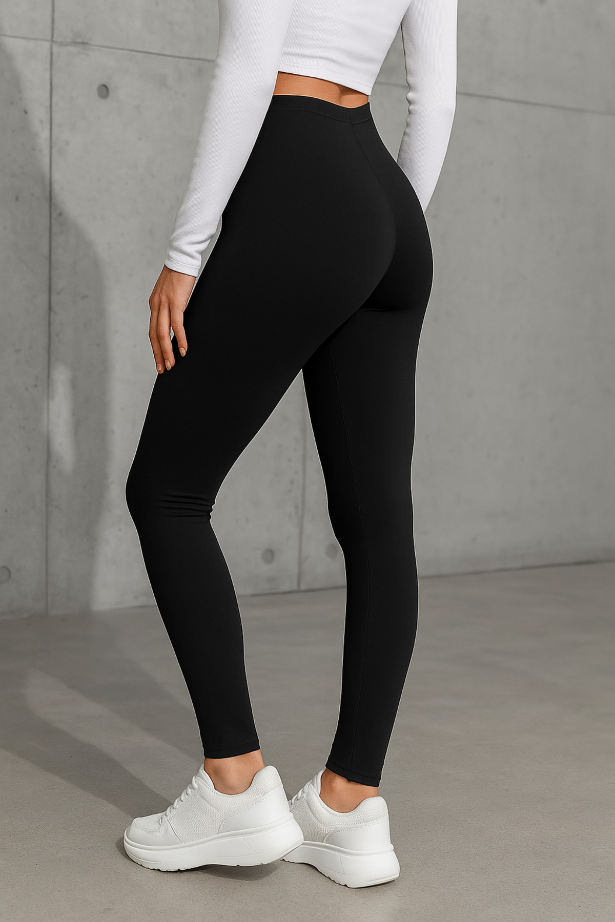 ROSAMİNA Dámske legíny z česanej bavlny