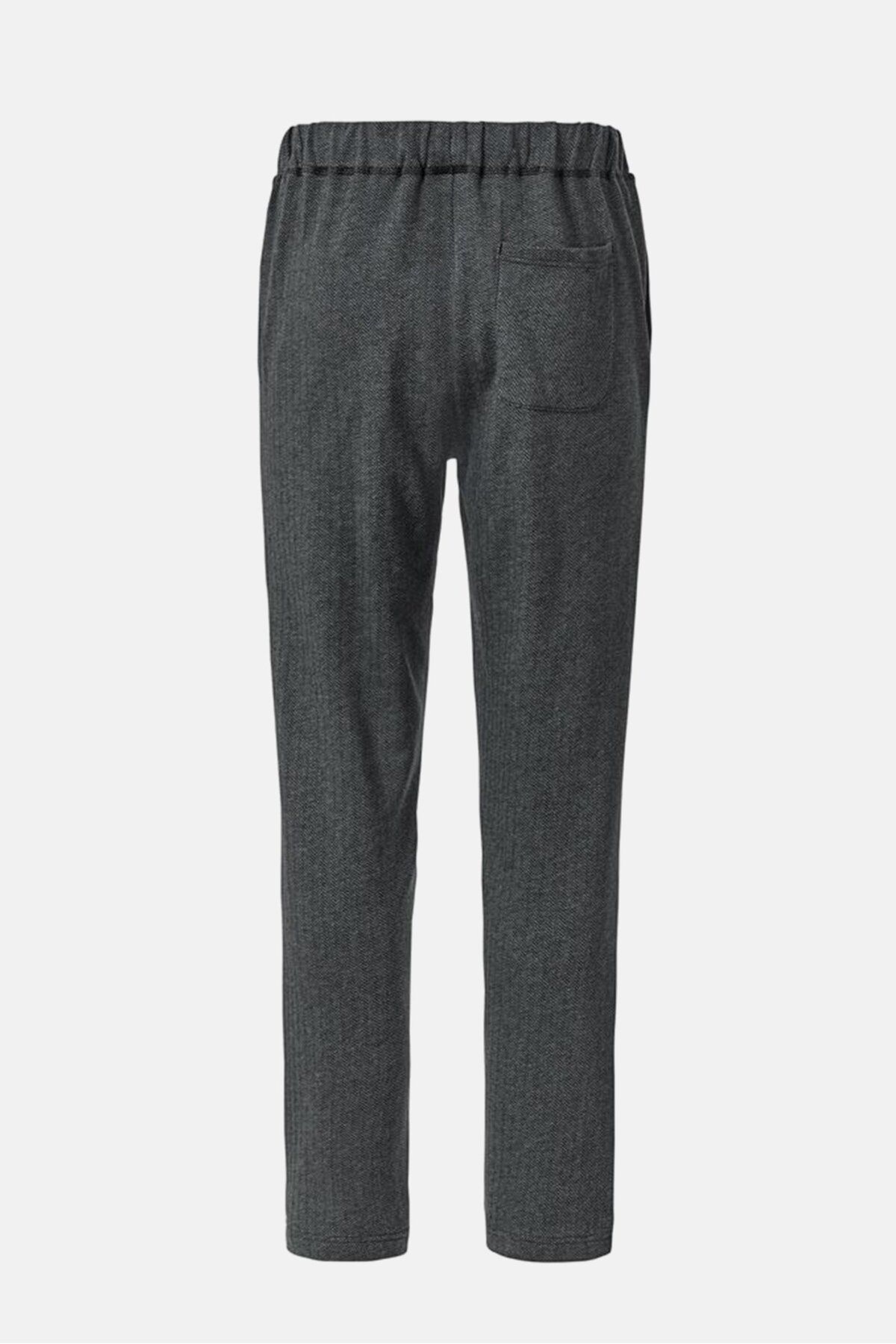 Tchibo-Men Textured Drawstring Sleepwear, Grey 3