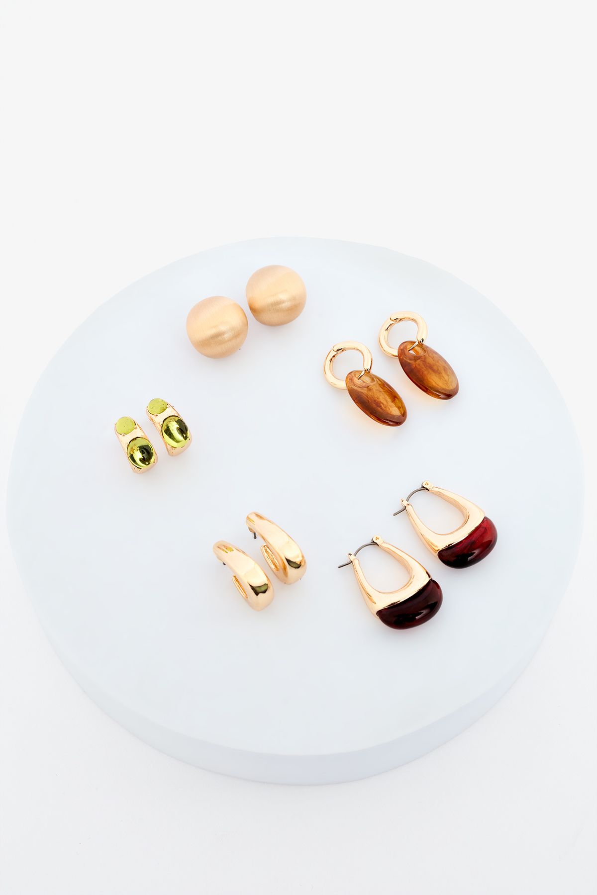 Penti-Nally Gold-Ohrring-Set 2