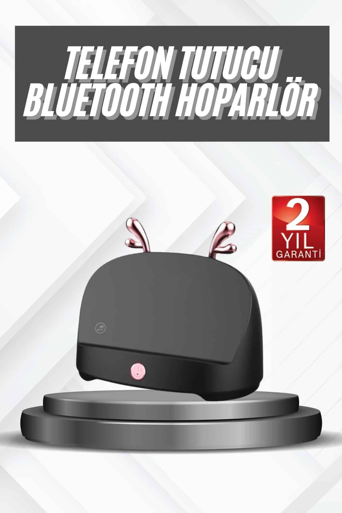 ASTRALTECH Telefon Tutucu Bluetooth Hoparlör Geyikli Renkli Uzun Ömürlü