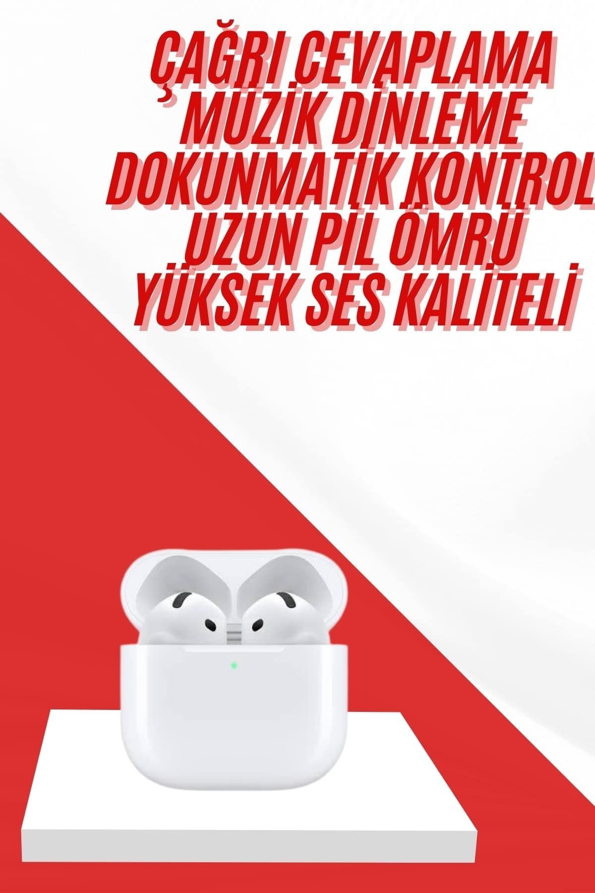 FTA TİCARET 4.Nesil Bluetooth Kulaklık Yüksek Ses Kaliteli Dokunmatik Kontrol Özellikli