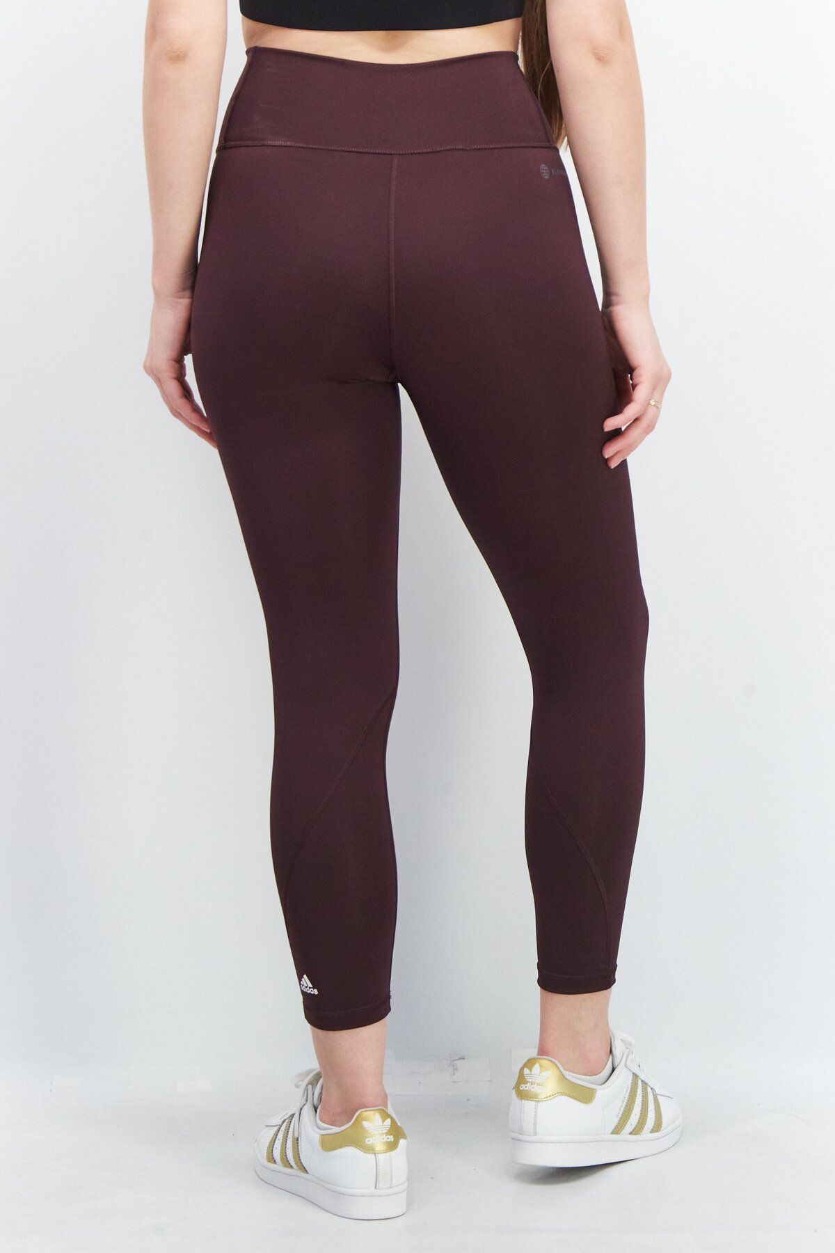 adidas-Women Tight Fit Leggings, Bordeaux 2