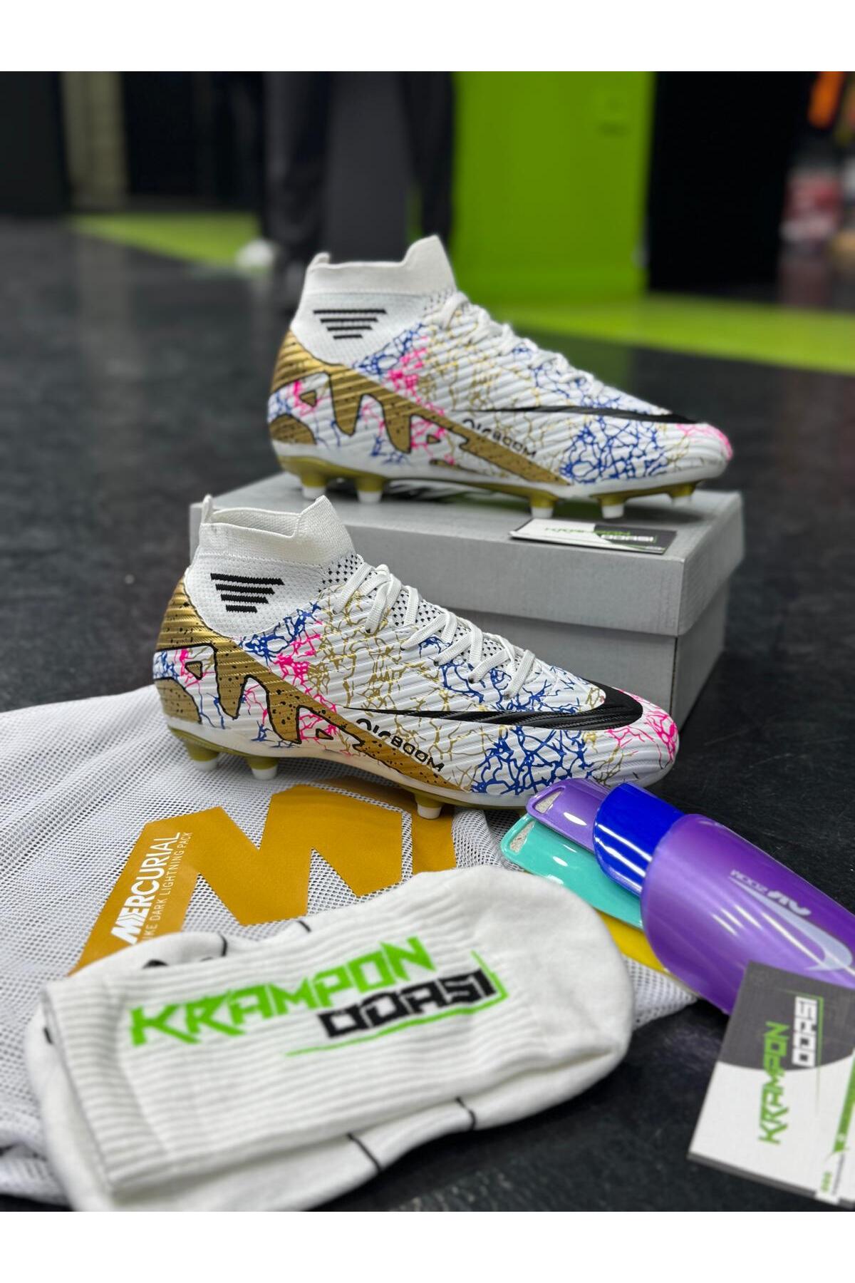 AİRBOOM Laliga Pro Krampon 3'lü Set+Çanta+Çorap+Tekmelik görsel 3