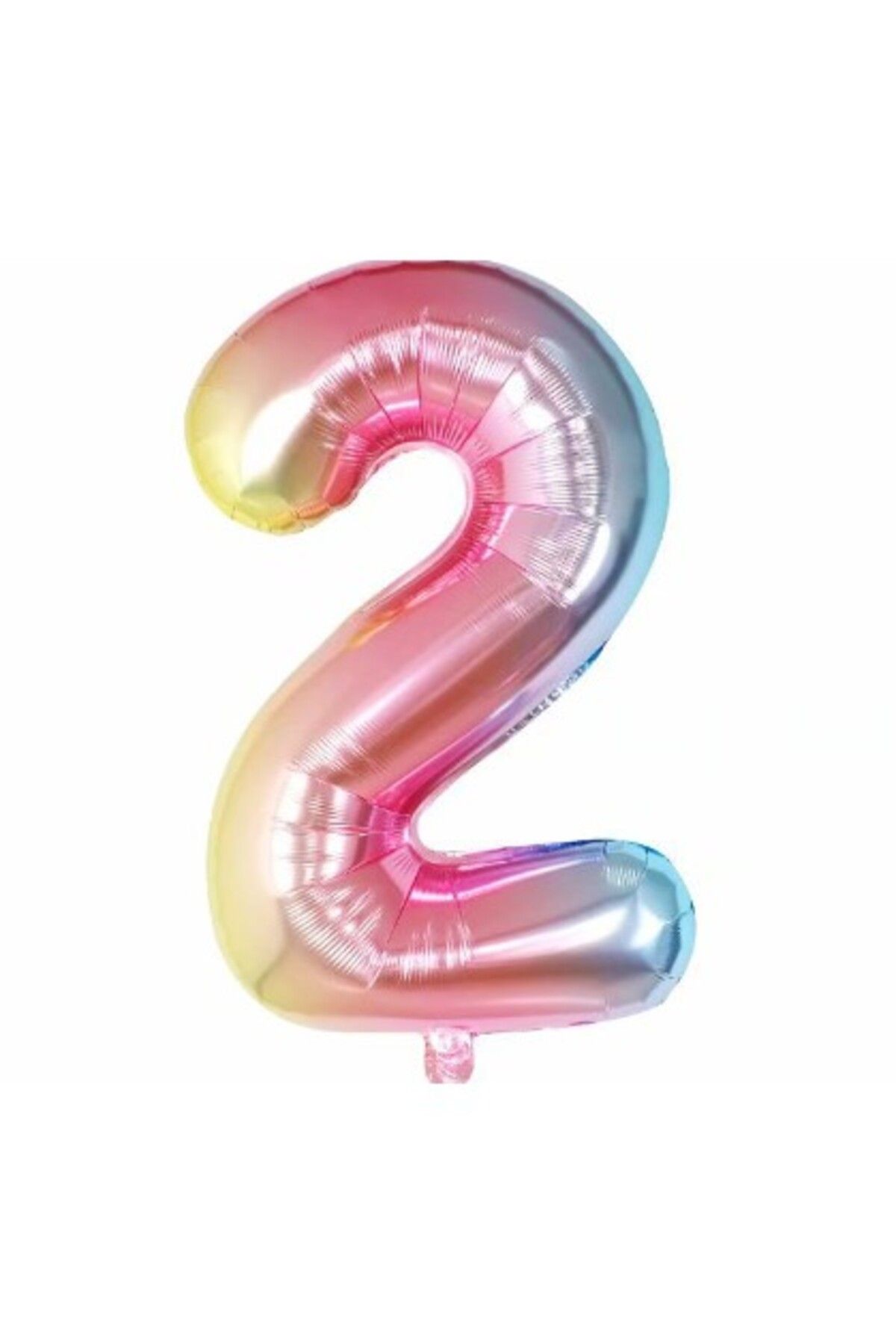 OEM Balon Din Folie Metalizata Figurina Cifra Gradient, Tema Aniversare 40 Cm, Ambalaj I Unisex - 10
