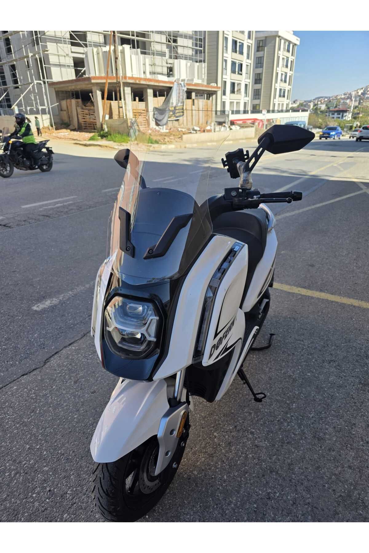 Dofern JDF 250 T Siperlik Ön Cam 2024-2025 Model 60cm Şeffaf Renkli 4mm UZUN CAM
