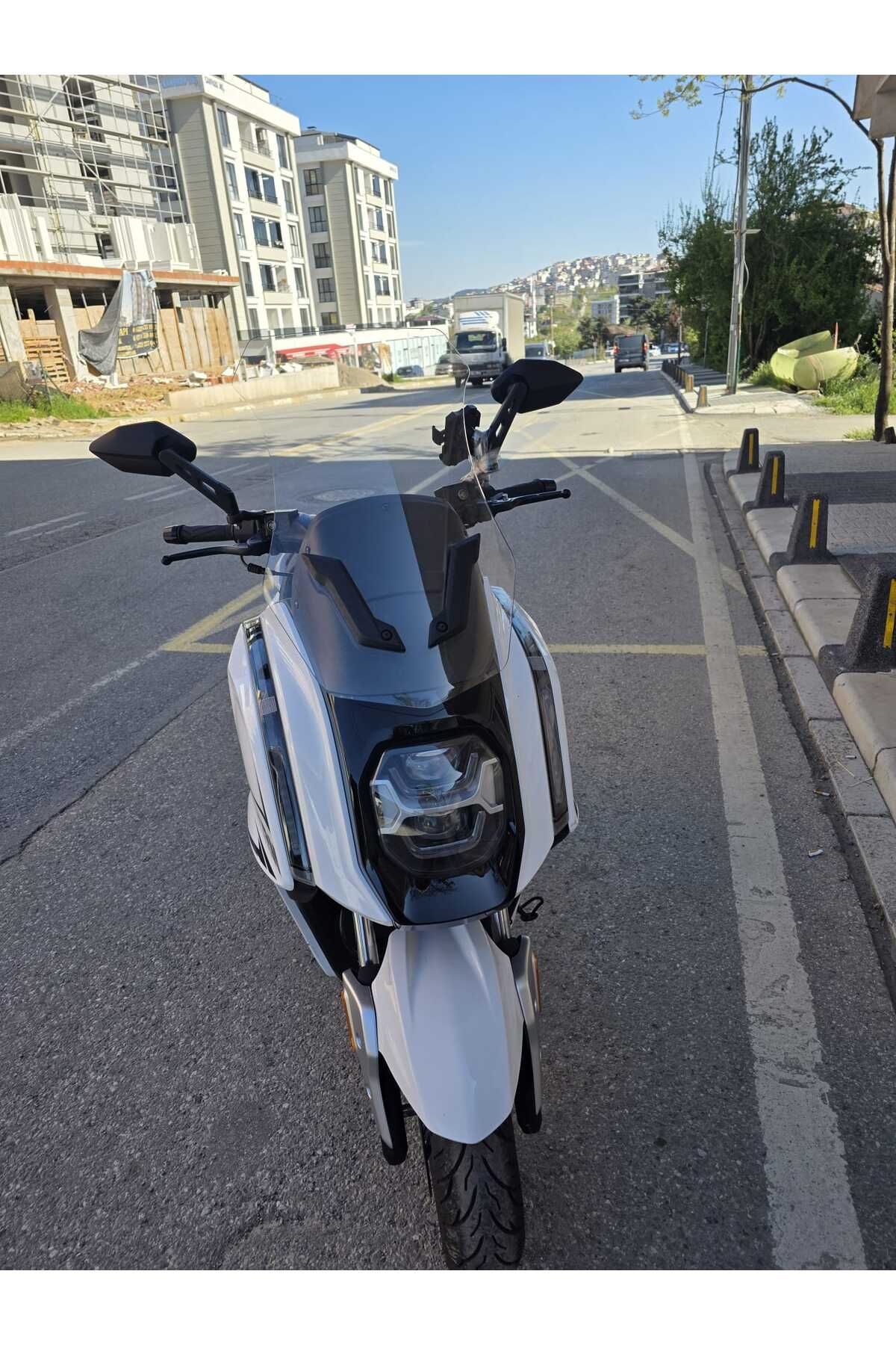 Dofern JDF 250 T Siperlik Ön Cam 2024-2025 Model 60cm Şeffaf Renkli 4mm UZUN CAM