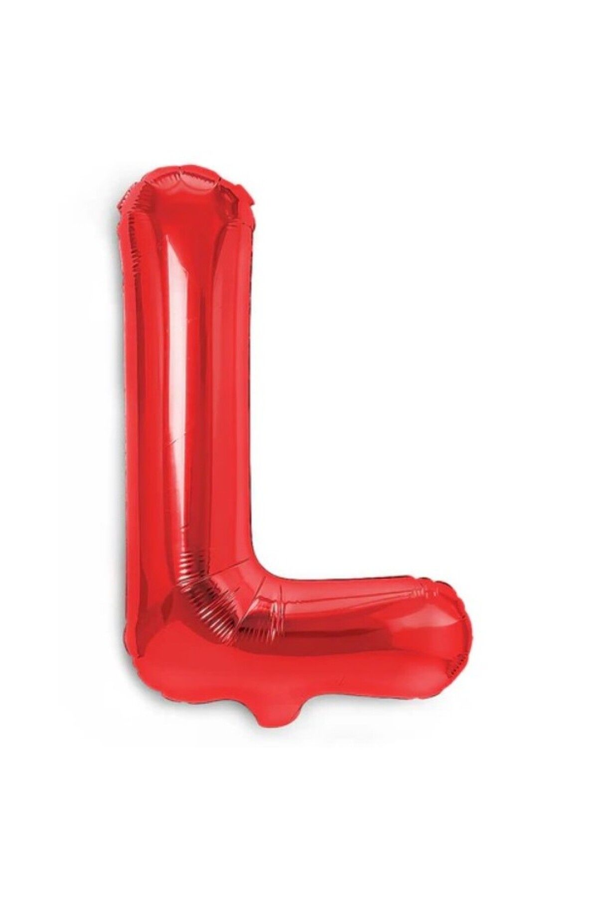 OEM Balon Folie Metalizata Litera L, 40 Cm, Umflati Cu Heliu Sau Aer, Ambalaj Individual Unisex - 10