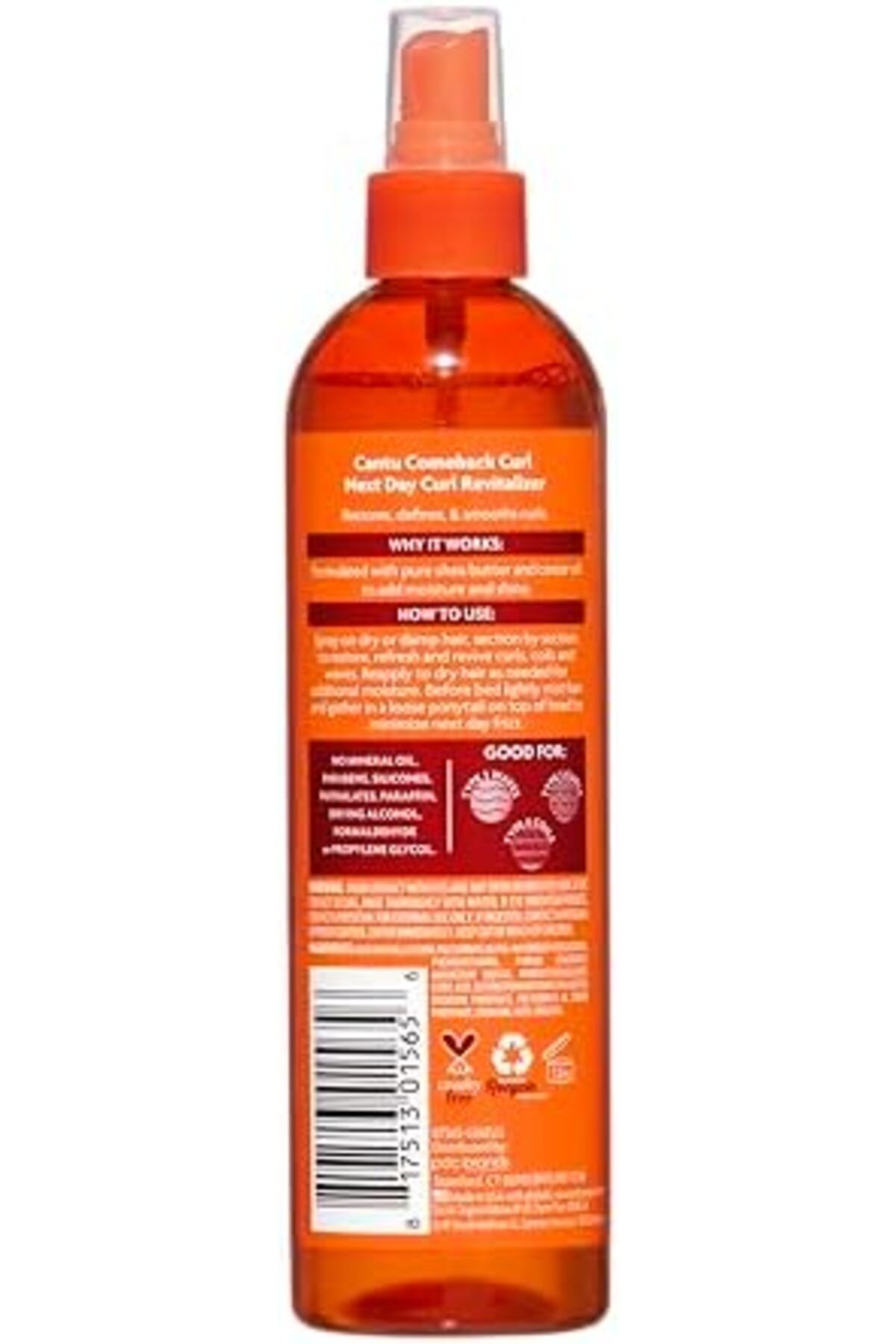 Cantu-Cantu Shea But Comeback Curl Next Day Curl Revitalizer 355ml 6
