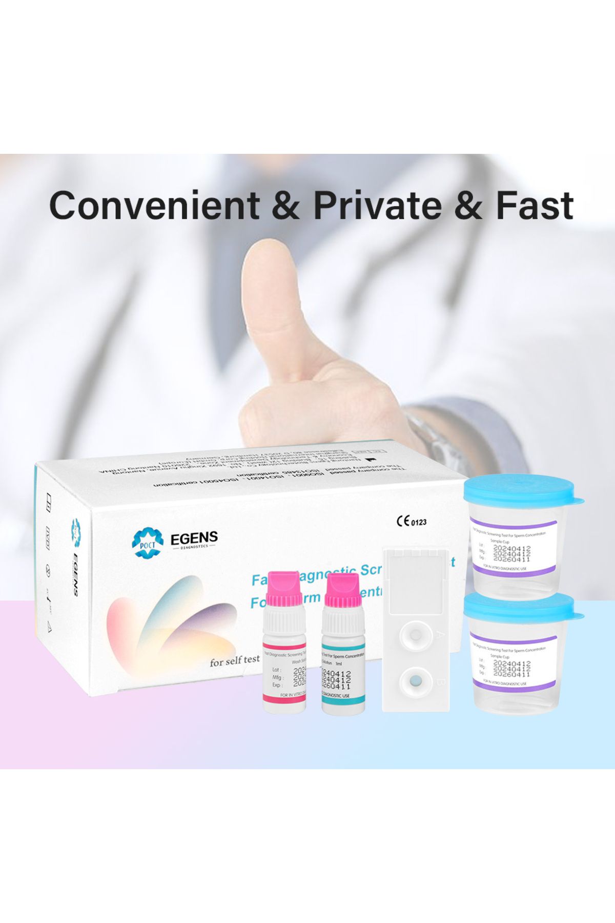Choice-Fertility Home 2 Sperm Test Kit for Men|Indicates Normal or Low Sperm Count Convenient Accurate a... 7